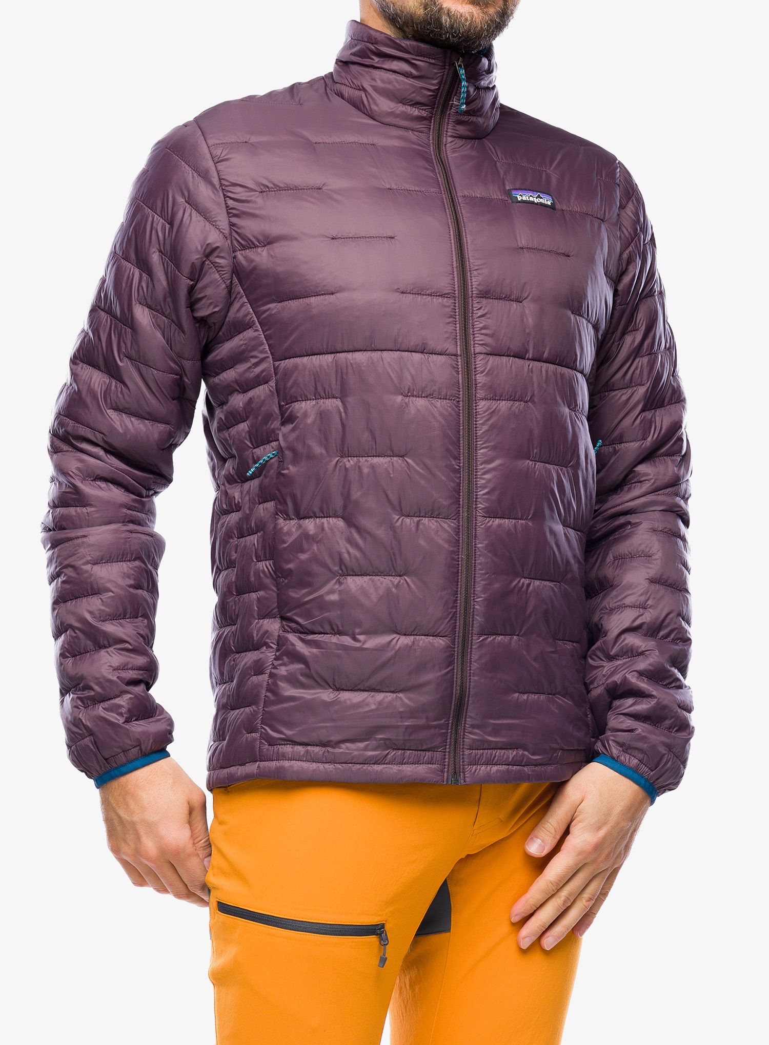 Sintetična jakna Patagonia Micro Puff Jacket - obsidian plum