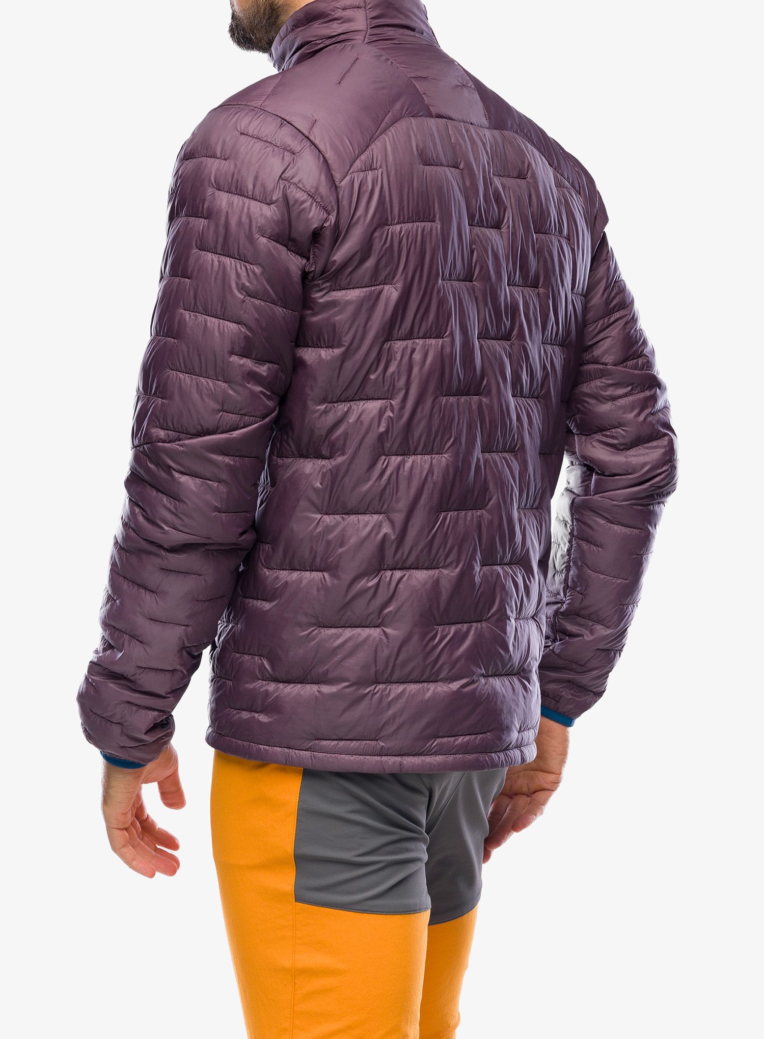 Sintetična jakna Patagonia Micro Puff Jacket - obsidian plum