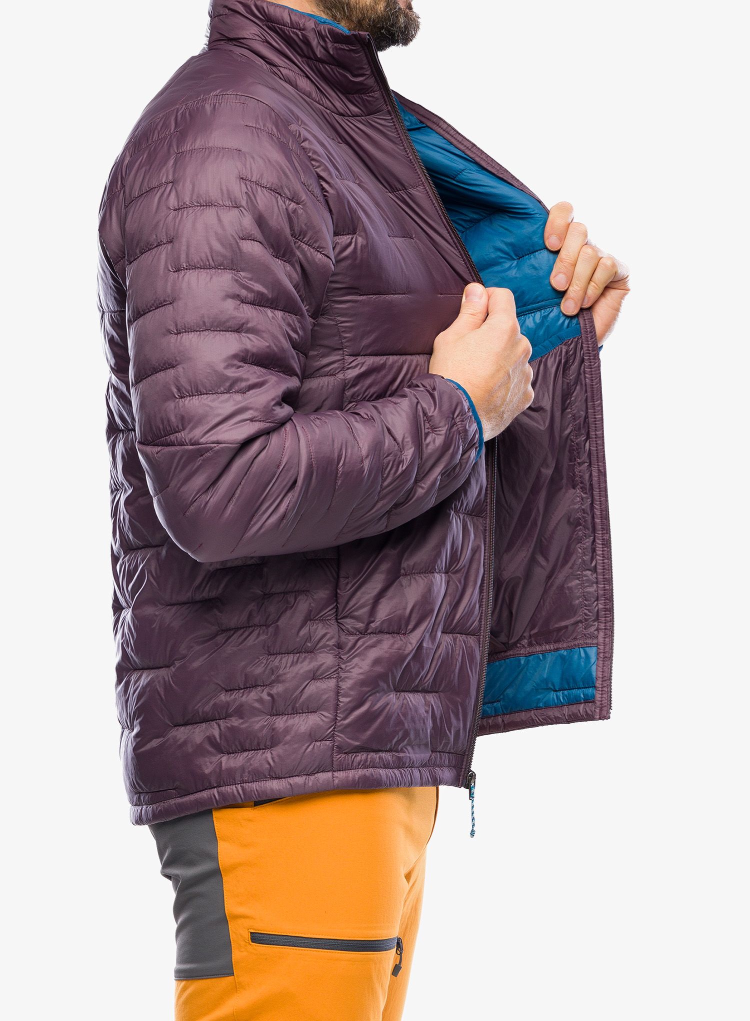 Sintetična jakna Patagonia Micro Puff Jacket - obsidian plum