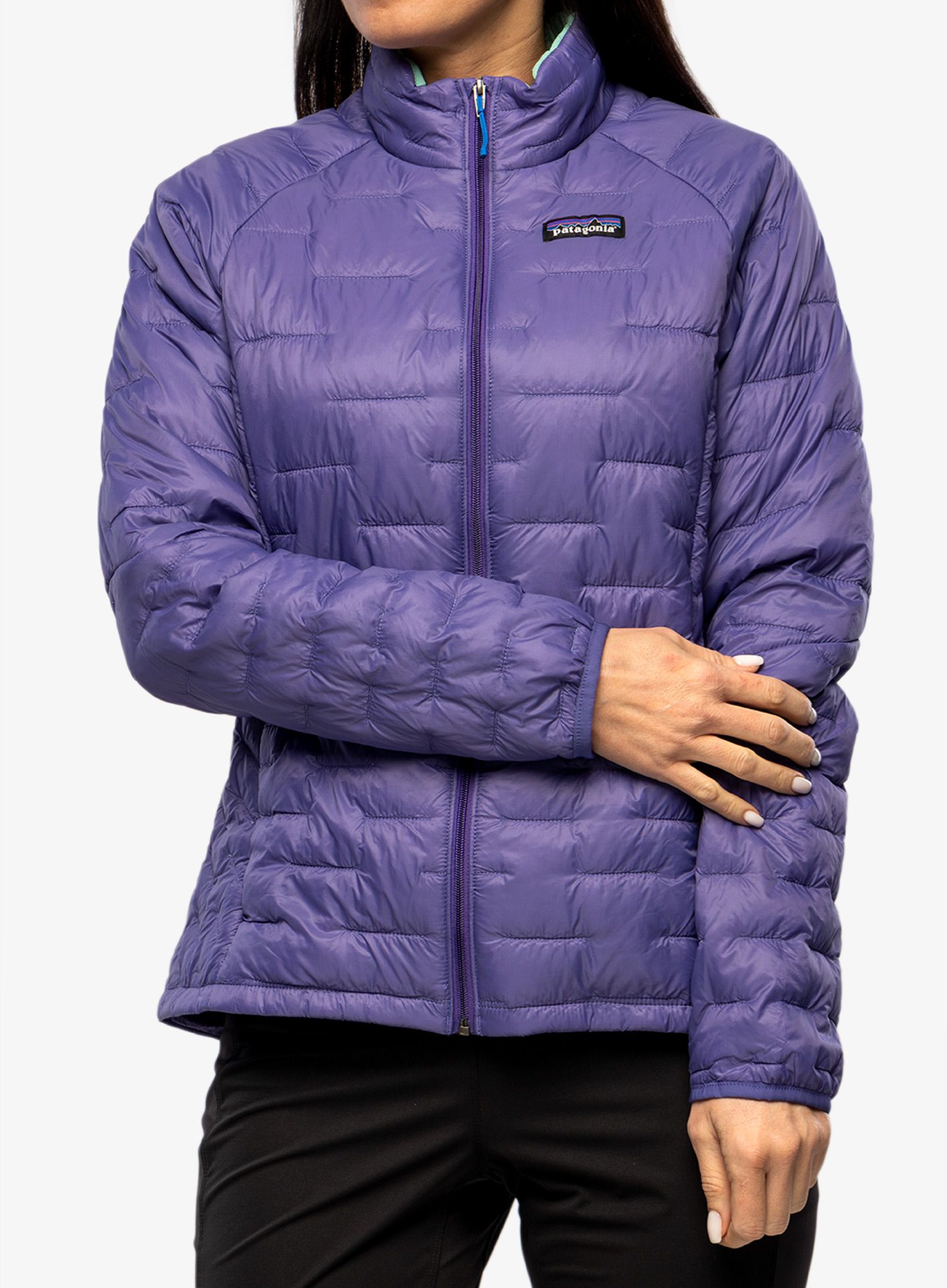Ženska sintetična jakna Patagonia Micro Puff Jacket - perennial purple