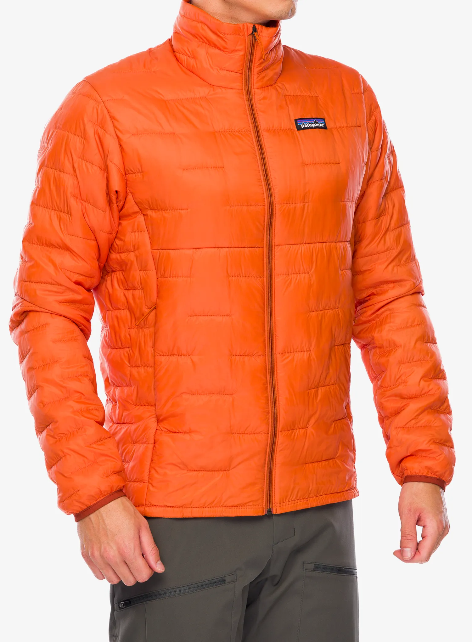 Sintetična jakna Patagonia Micro Puff Jacket - redtail rust