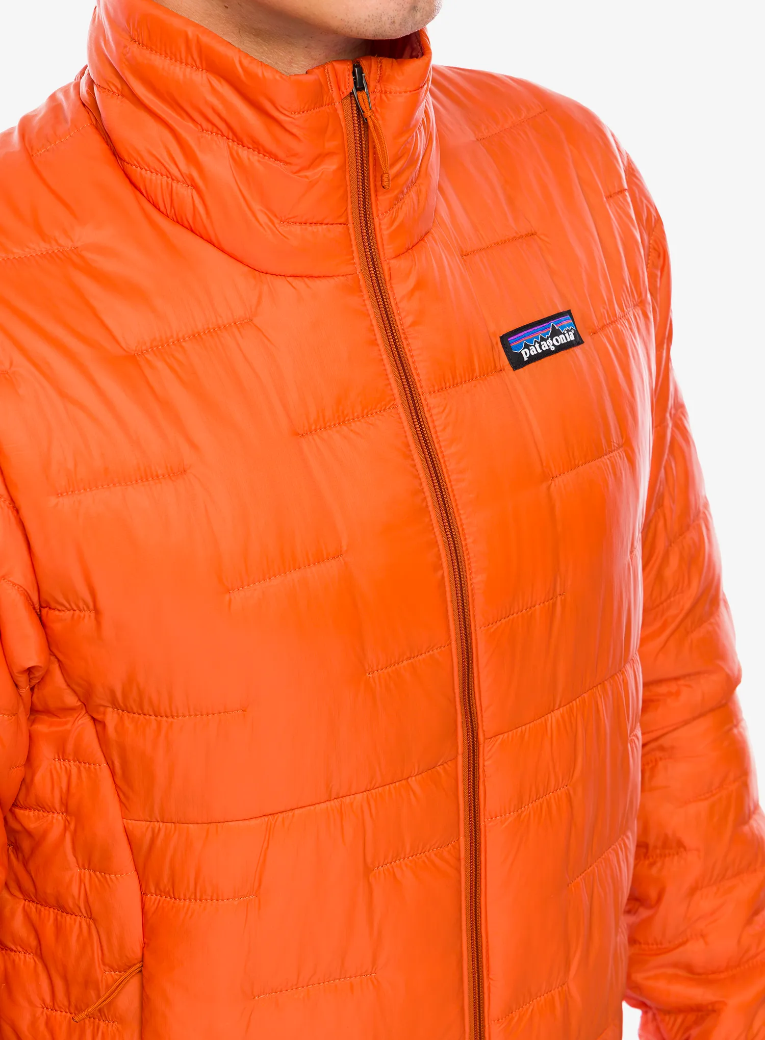 Sintetična jakna Patagonia Micro Puff Jacket - redtail rust