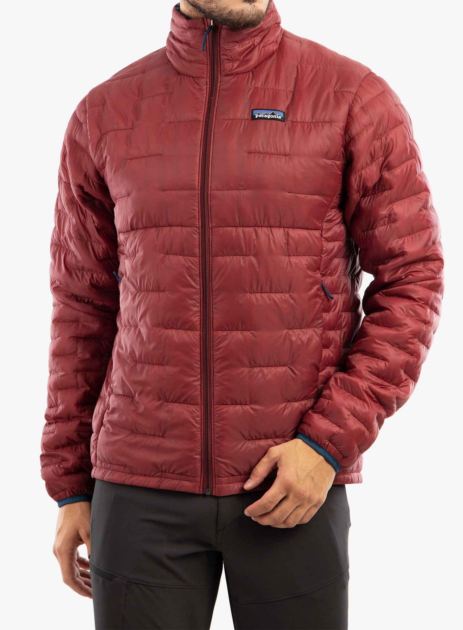 Sintetična jakna Patagonia Micro Puff Jacket - sequoia red
