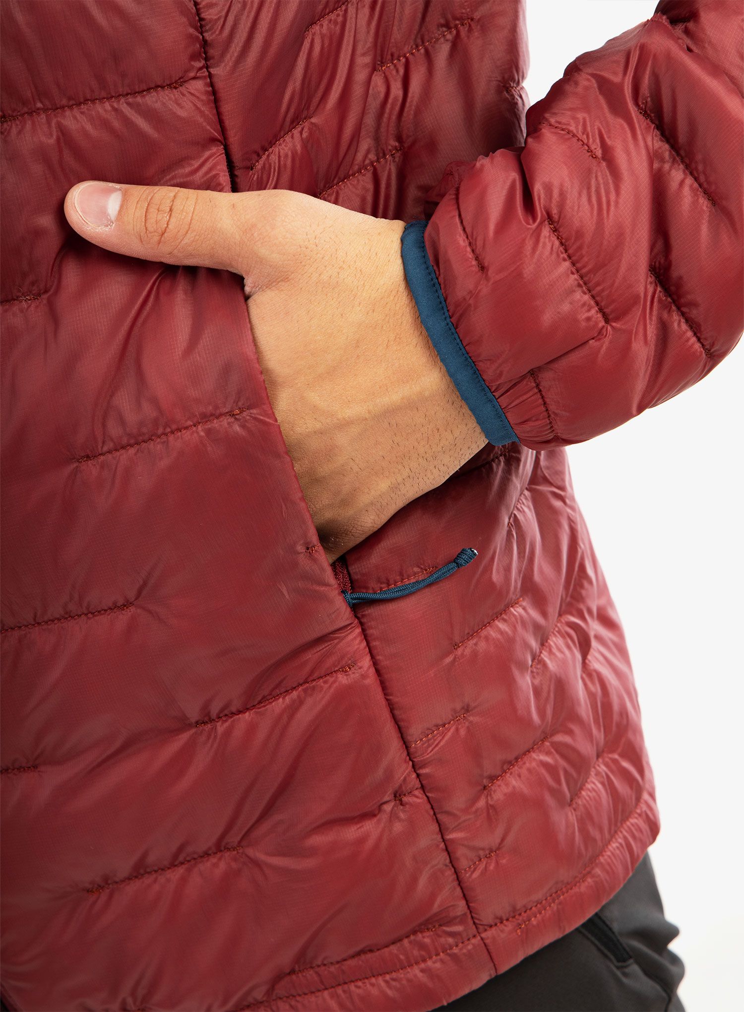 Sintetična jakna Patagonia Micro Puff Jacket - sequoia red