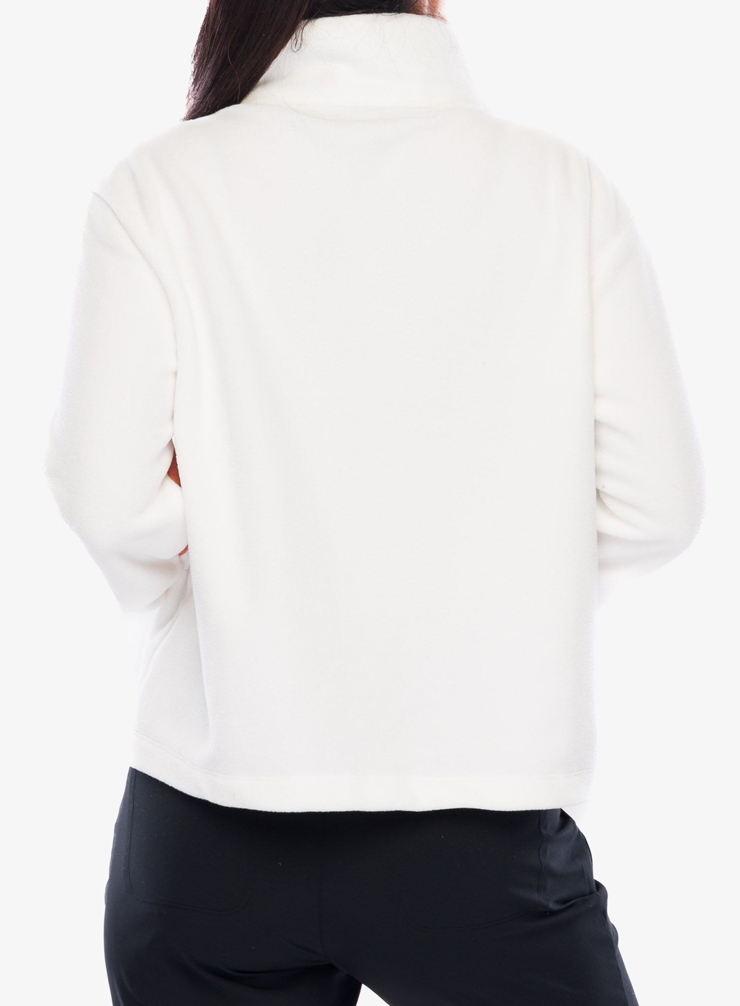 Ženski flis Patagonia Microdini 1/2 Zip P/O - birch white