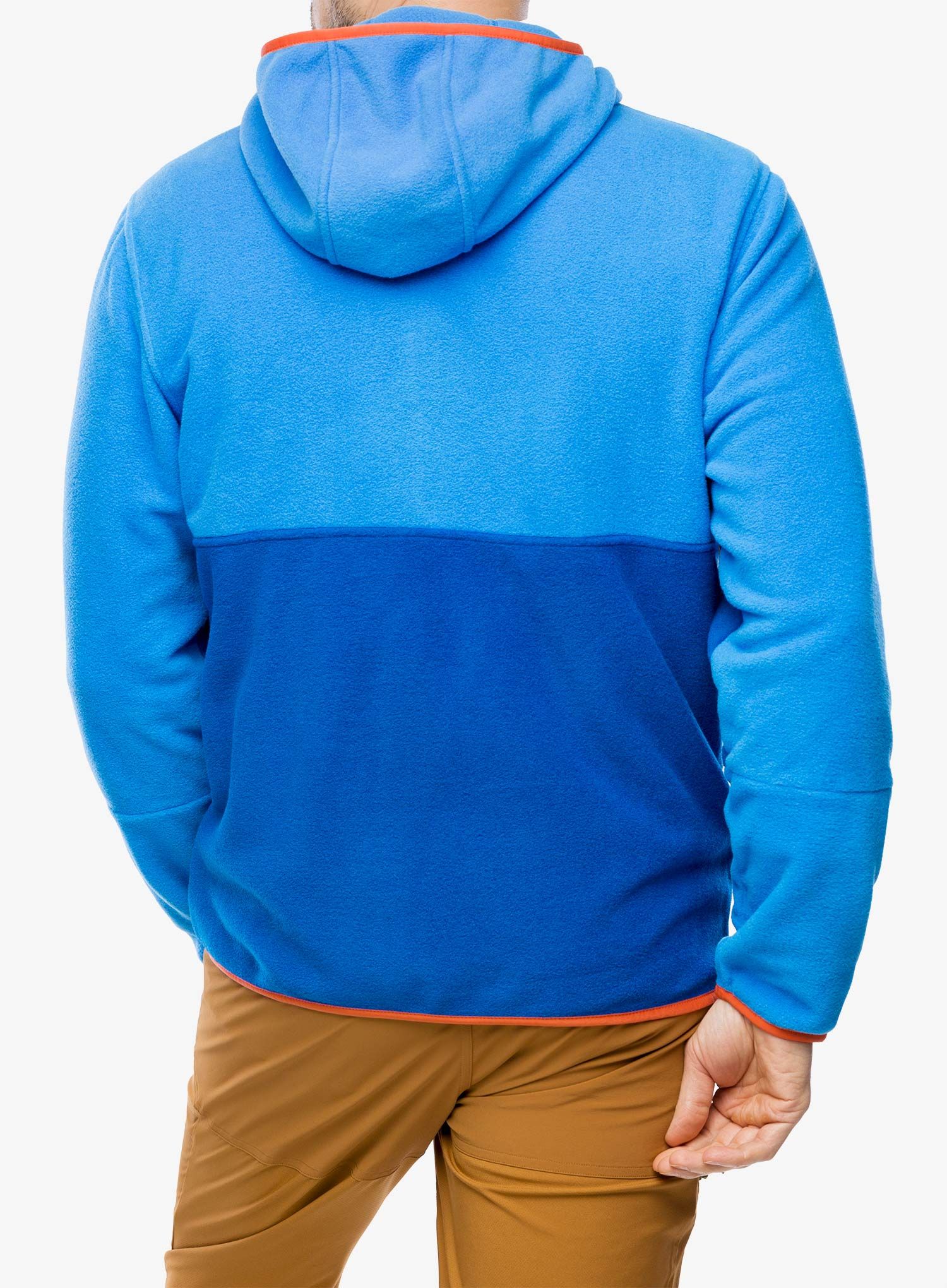 Jopica na zadrgo Patagonia Microdini Hoody - endless blue