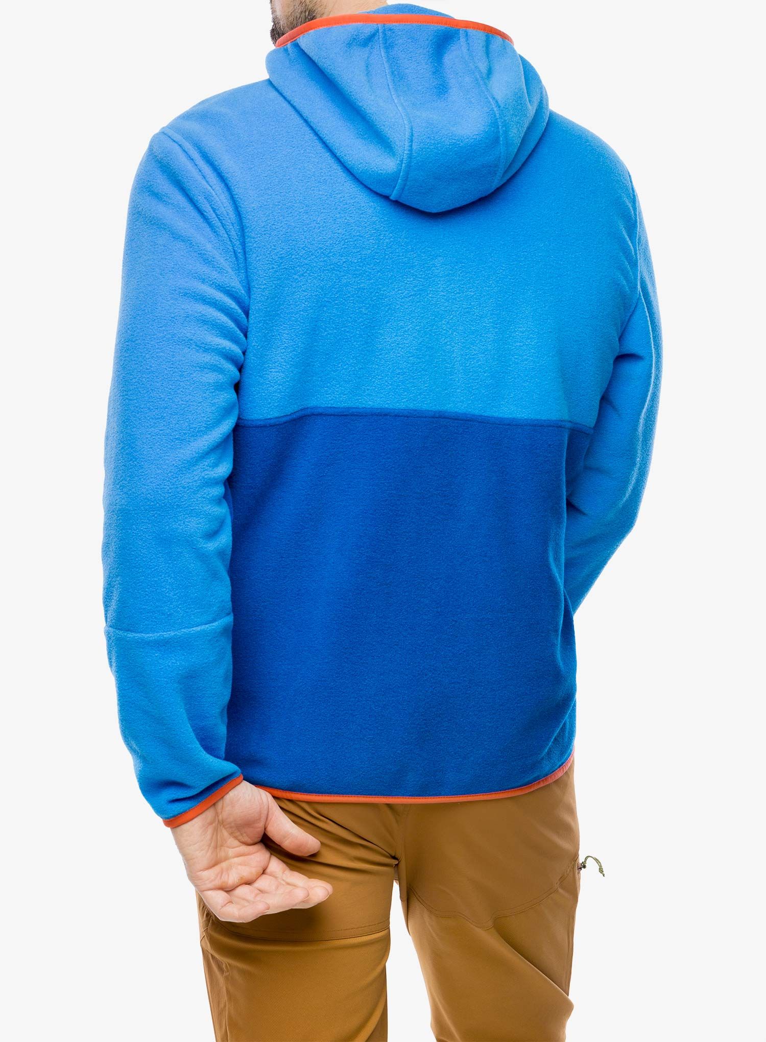Jopica na zadrgo Patagonia Microdini Hoody - endless blue