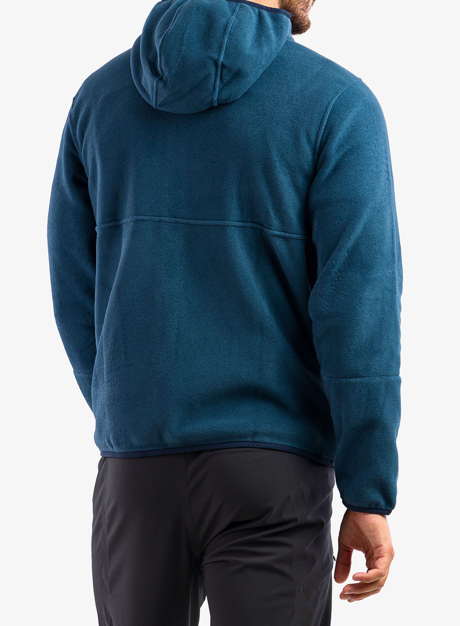 Jopica s kapuco Patagonia Microdini Hoody - tidepool blue
