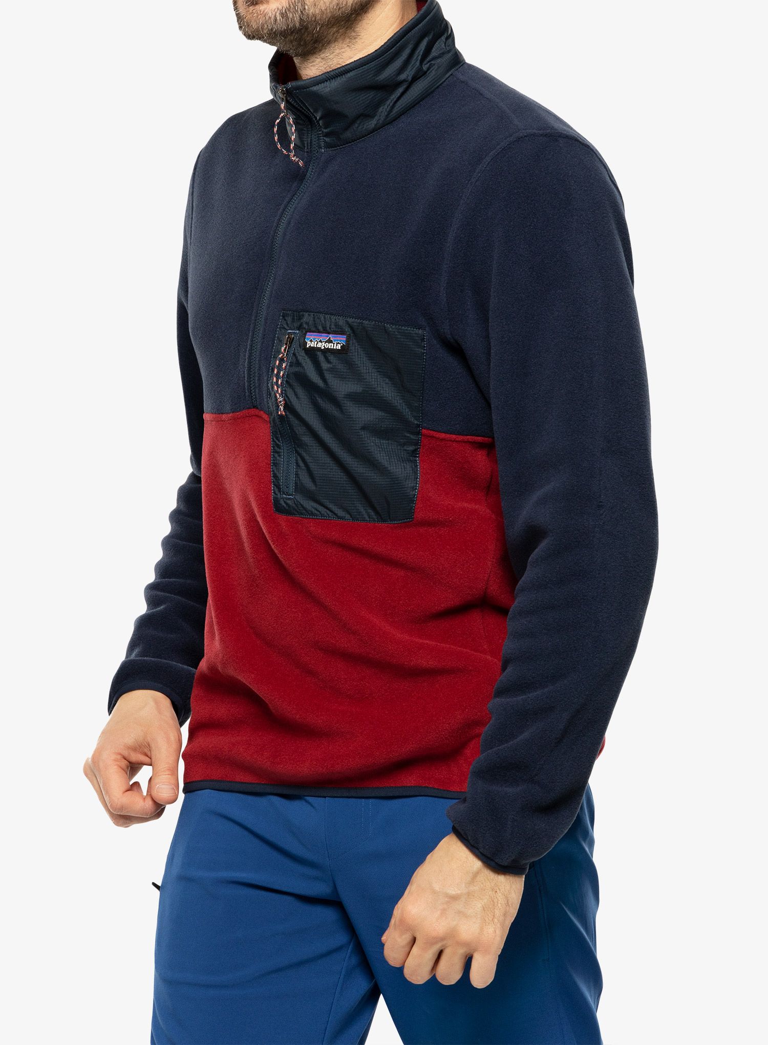 Flis Patagonia Microdini - wax red