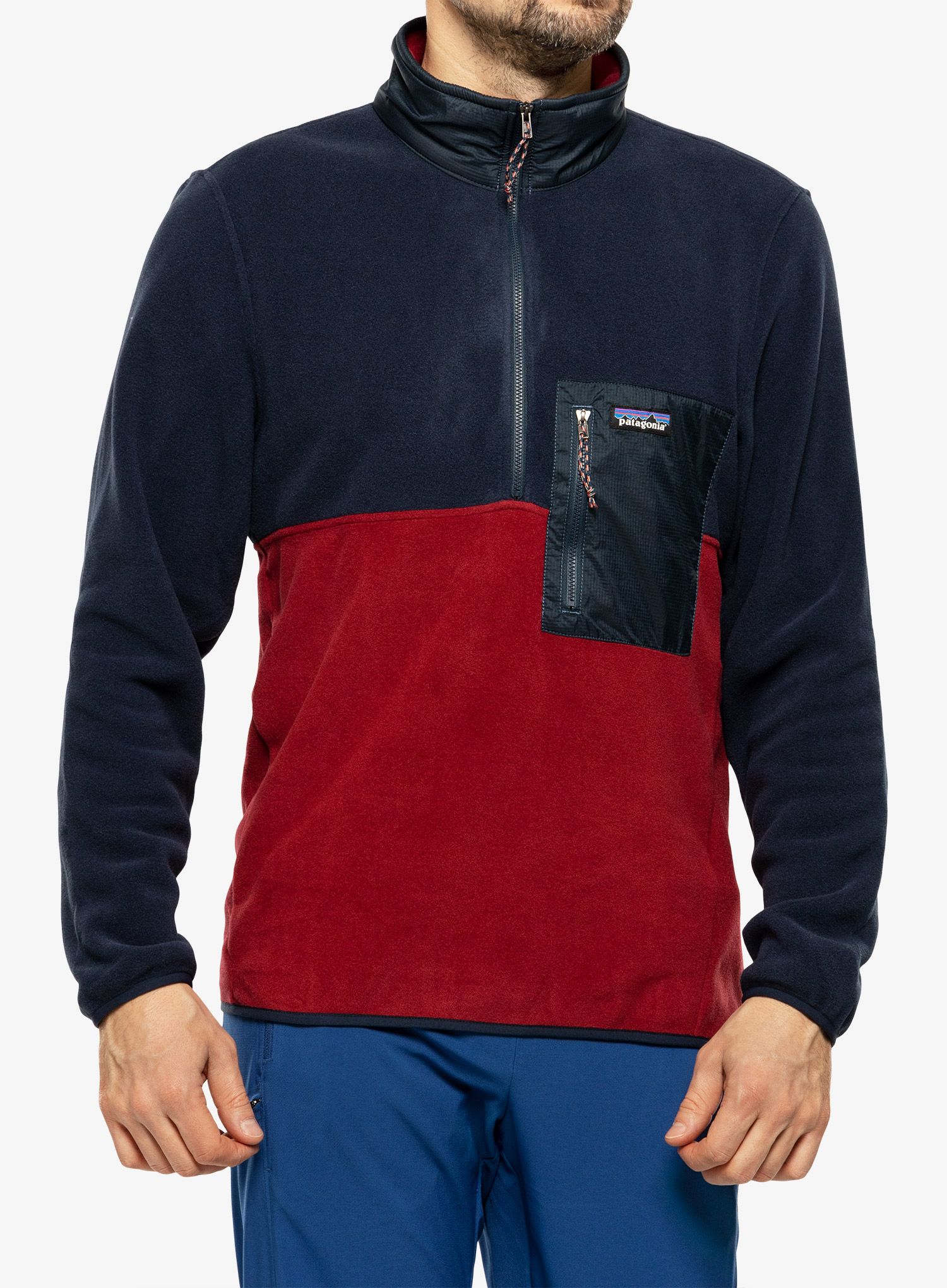 Flis Patagonia Microdini - wax red