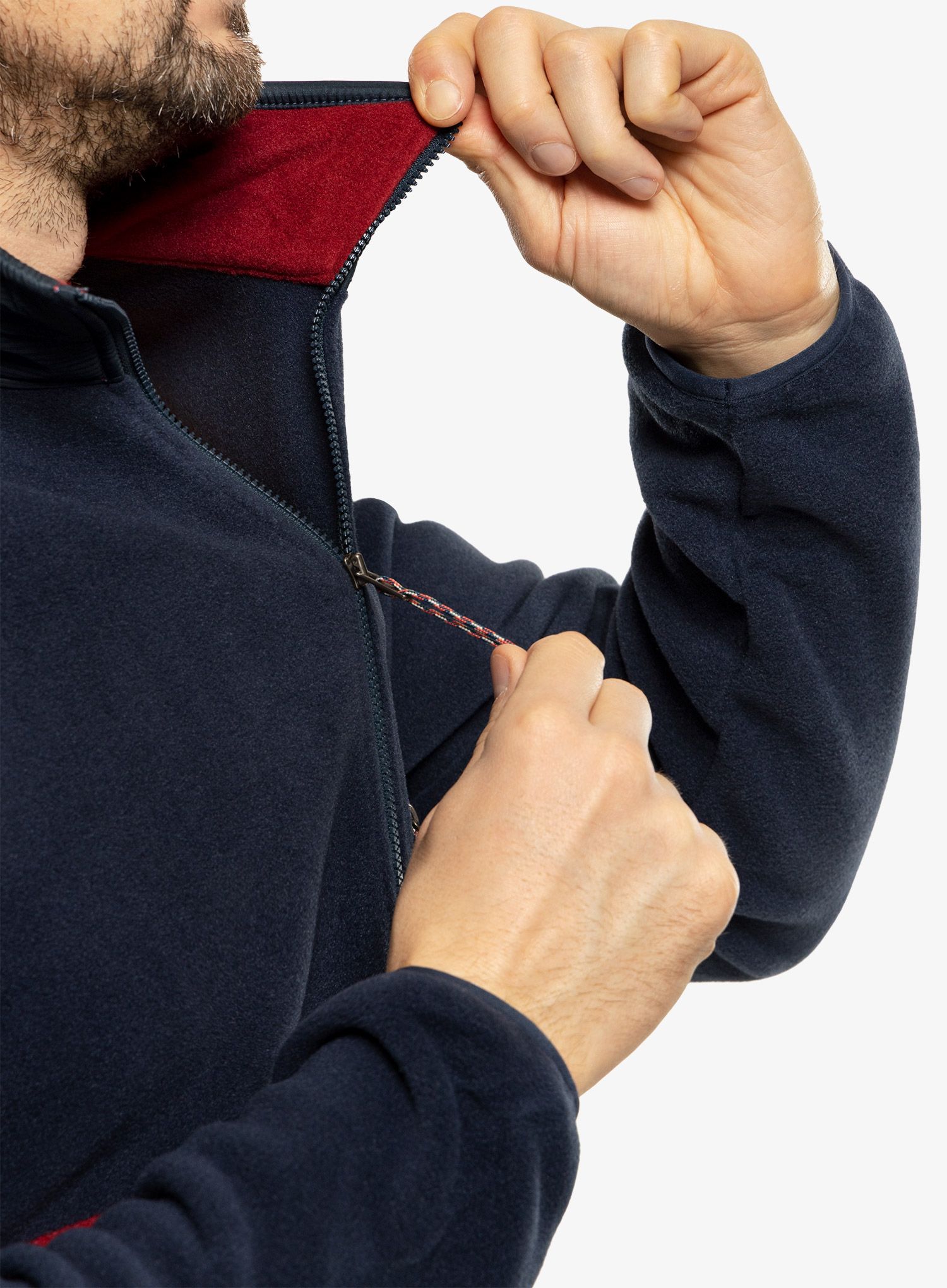Flis Patagonia Microdini - wax red