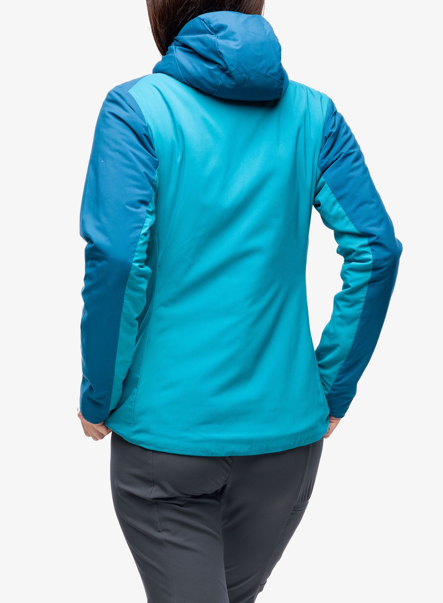 Ženska sintetična jakna Patagonia Nano-Air Hoody - belay blue