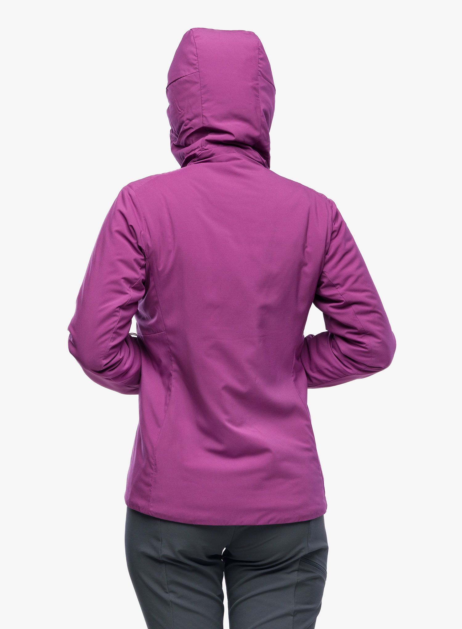 Ženska sintetična jakna Patagonia Nano-Air Hoody - night plum