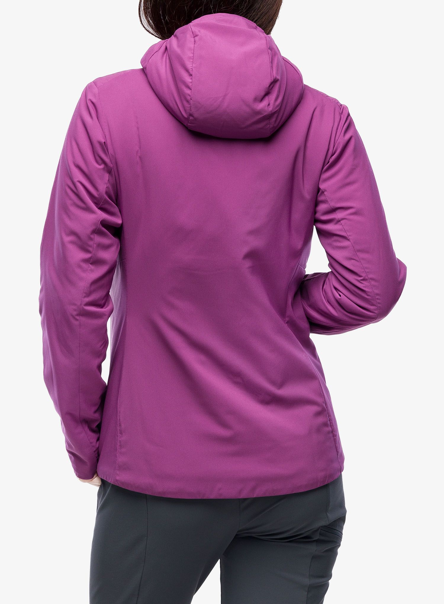 Ženska sintetična jakna Patagonia Nano-Air Hoody - night plum
