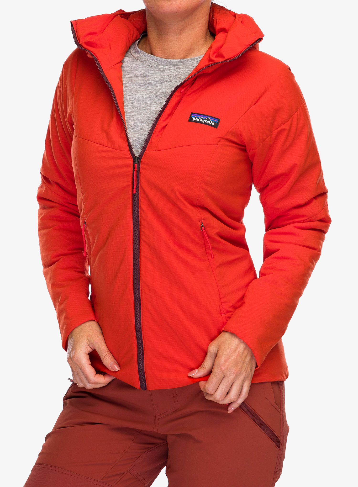Sintetična jakna Patagonia Nano-Air Hoody - paintbrush red