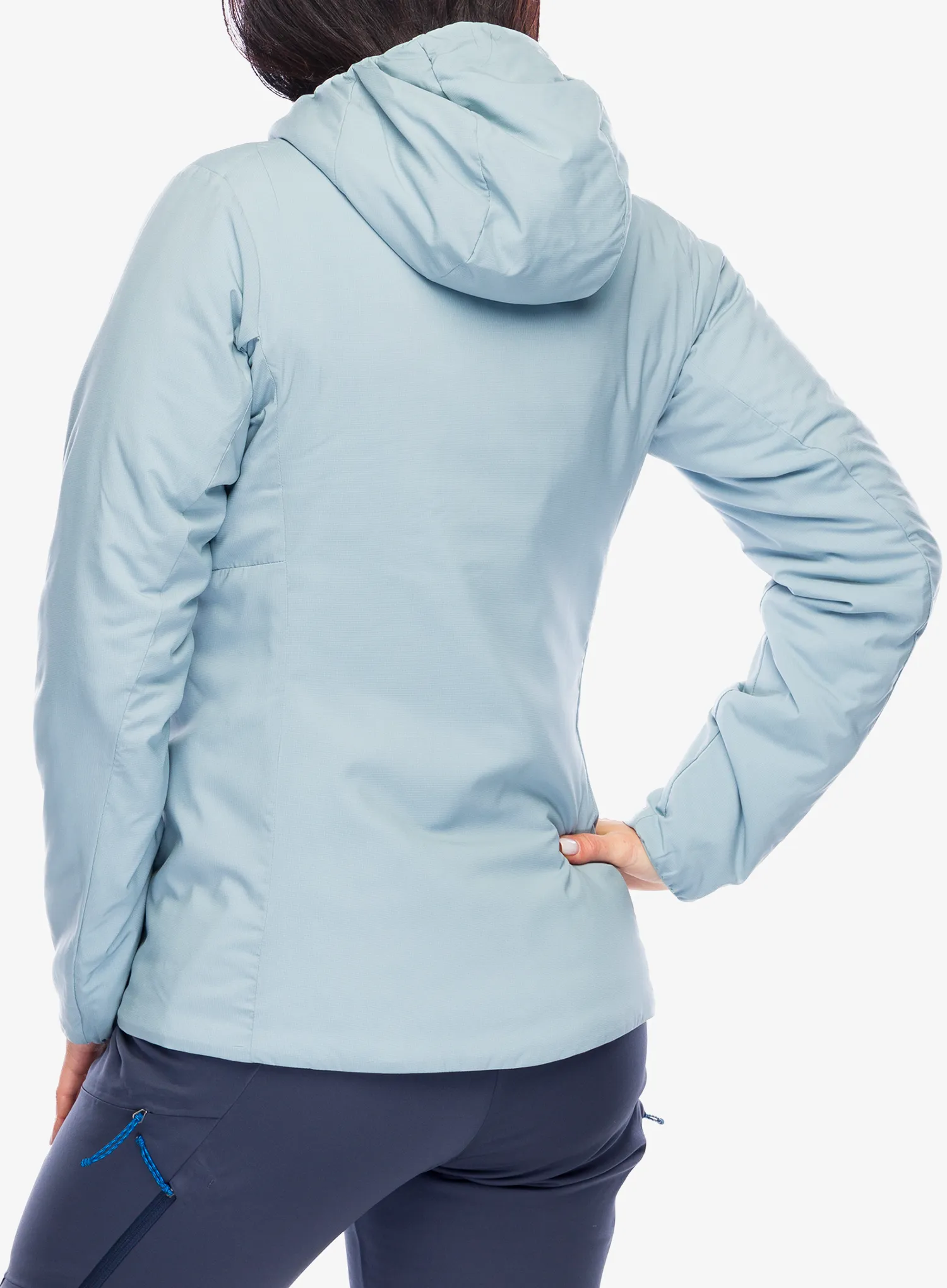 Ženska sintetična jakna Patagonia Nano-Air Hoody - thermal blue