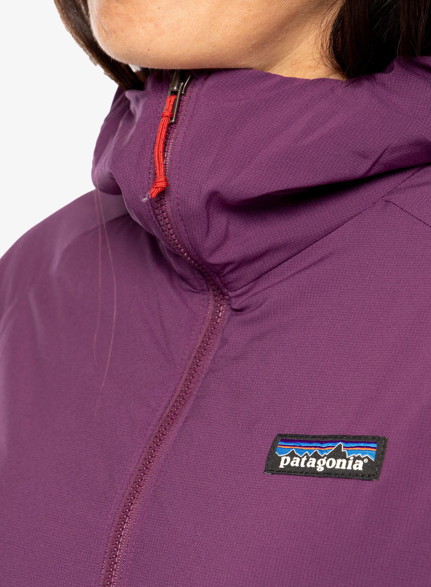 Ženska hibridna jakna Patagonia Nano-Air Light Hybrid Hoody - night plum