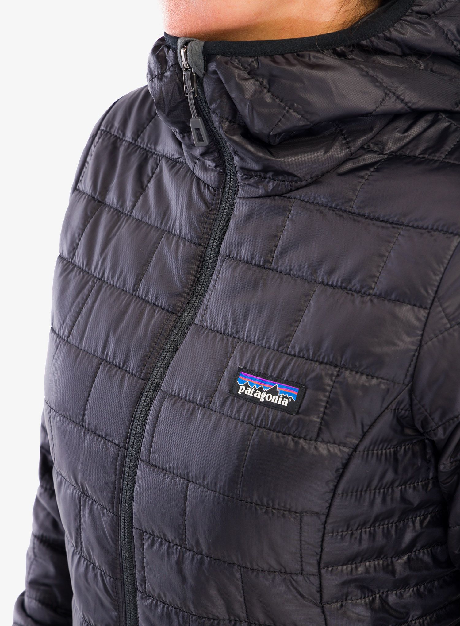 Ženska jakna Patagonia Nano Puff Hoody - black