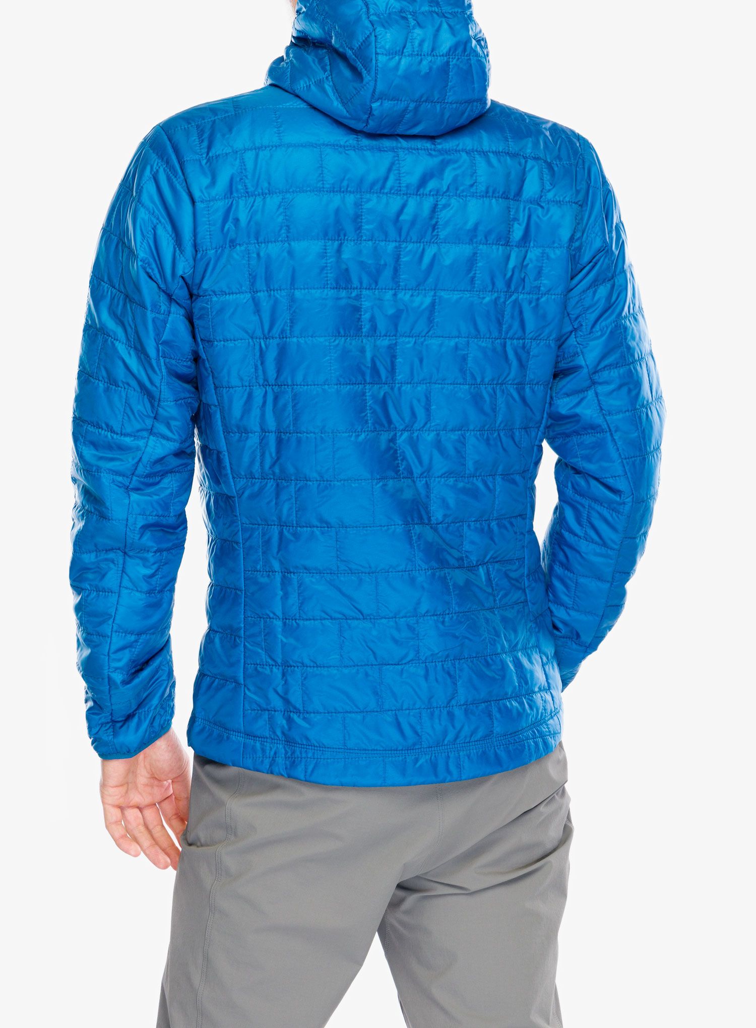 Sintetična jakna Patagonia Nano Puff Hoody - endles blue