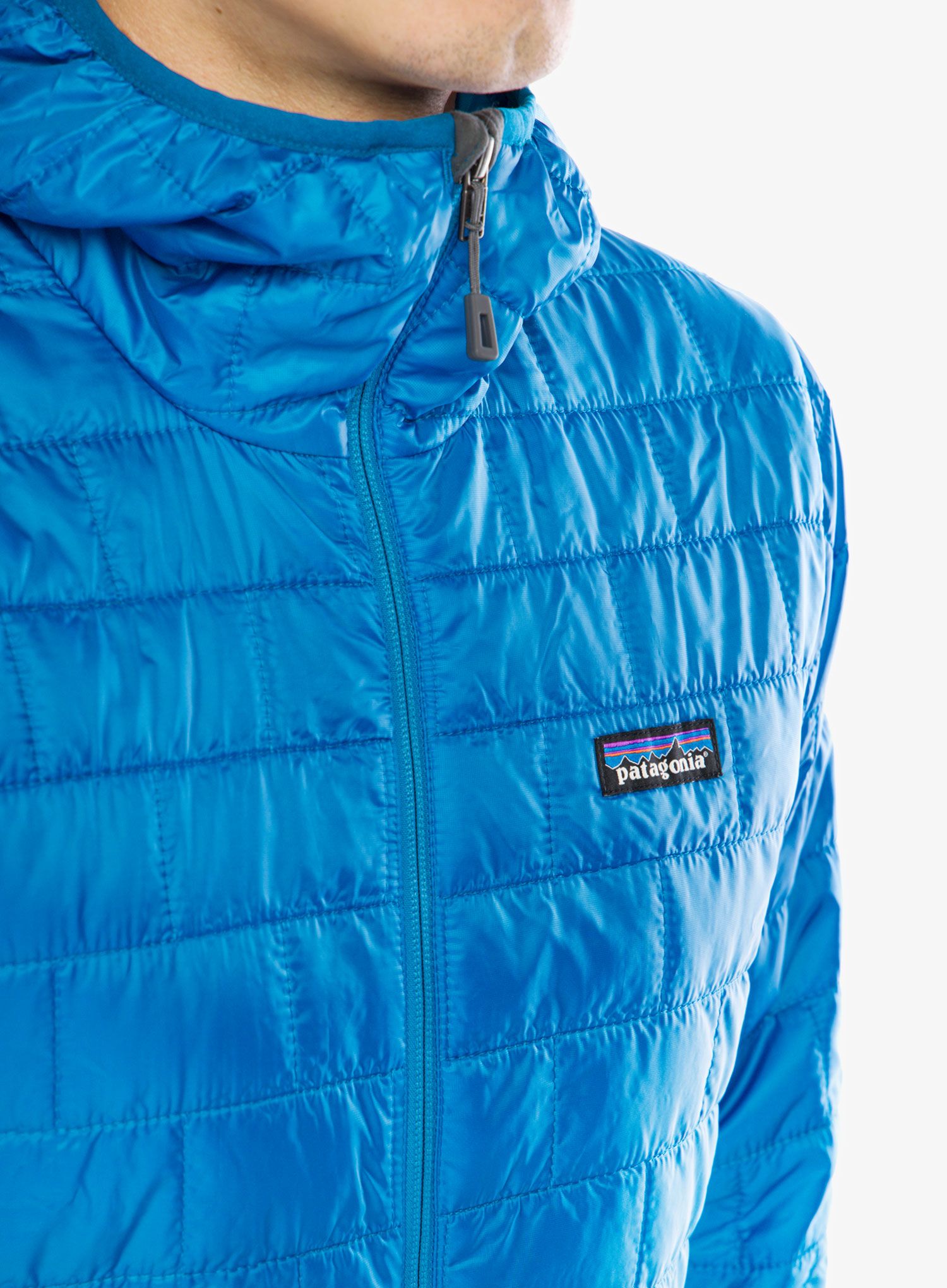 Sintetična jakna Patagonia Nano Puff Hoody - endles blue