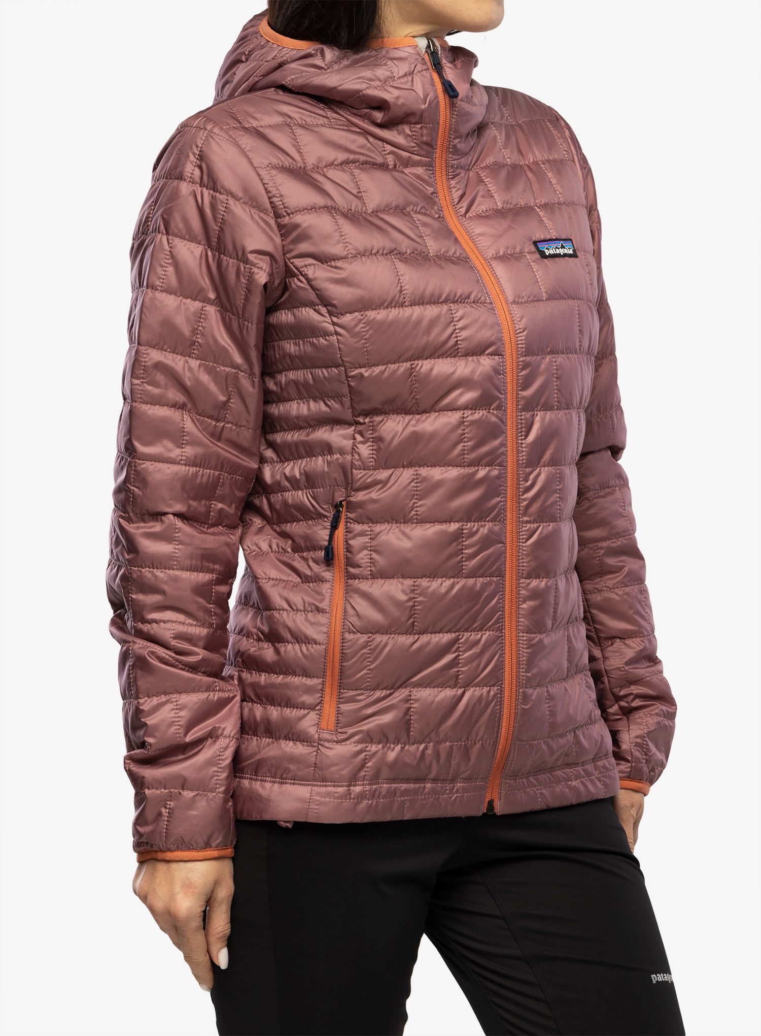 Ženska jakna Patagonia Nano Puff Hoody - evening mauve