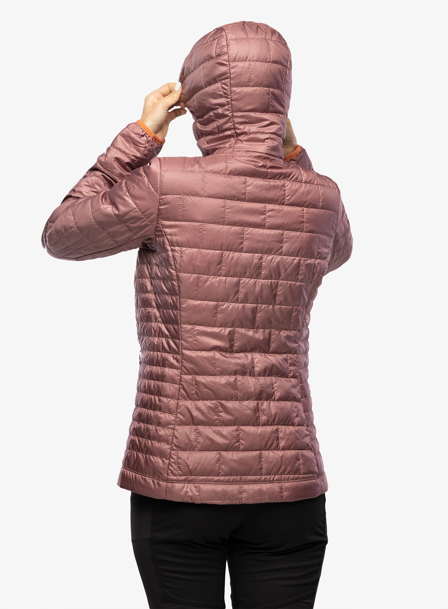 Ženska jakna Patagonia Nano Puff Hoody - evening mauve