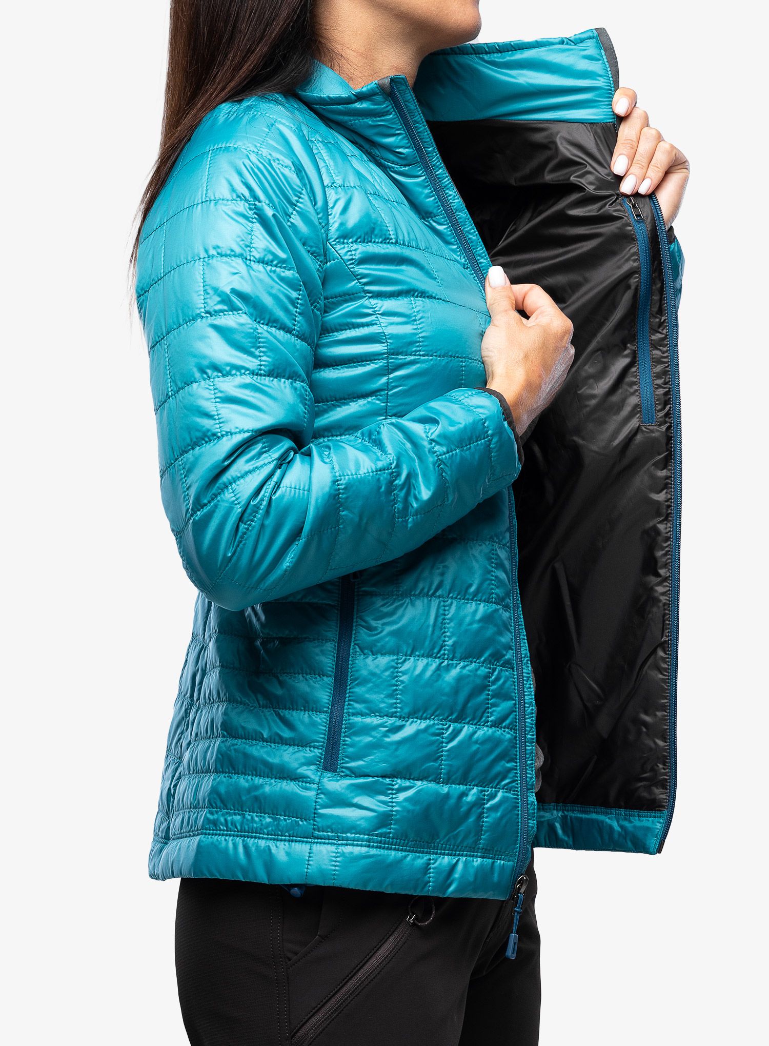 Ženska sintetična jakna Patagonia Nano Puff Jacket - belay blue
