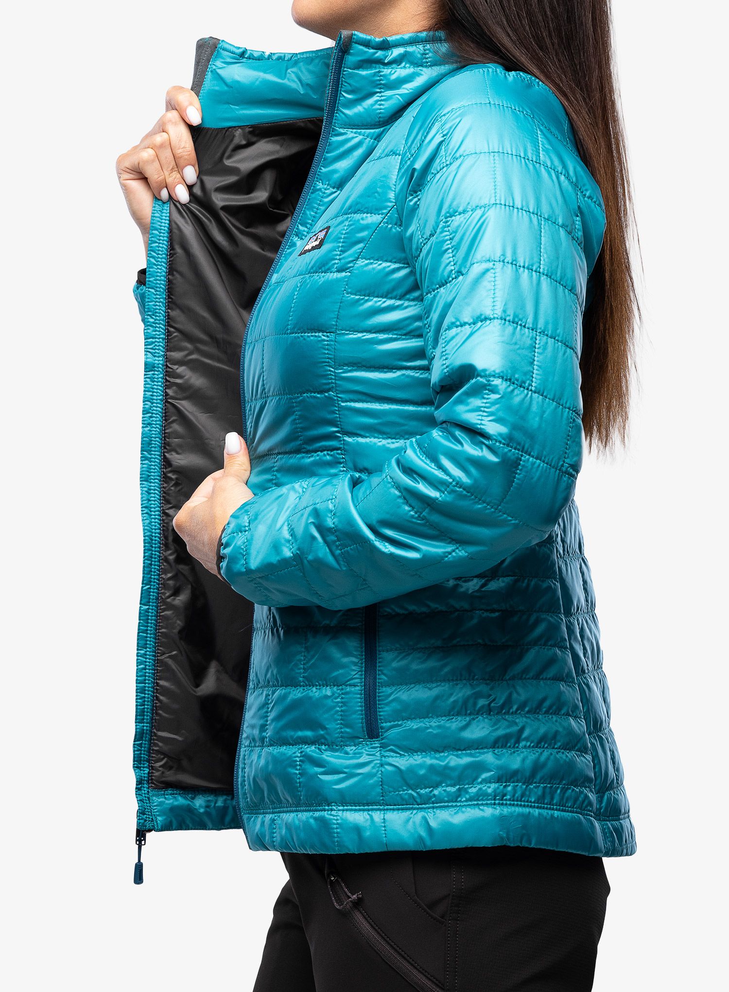 Ženska sintetična jakna Patagonia Nano Puff Jacket - belay blue