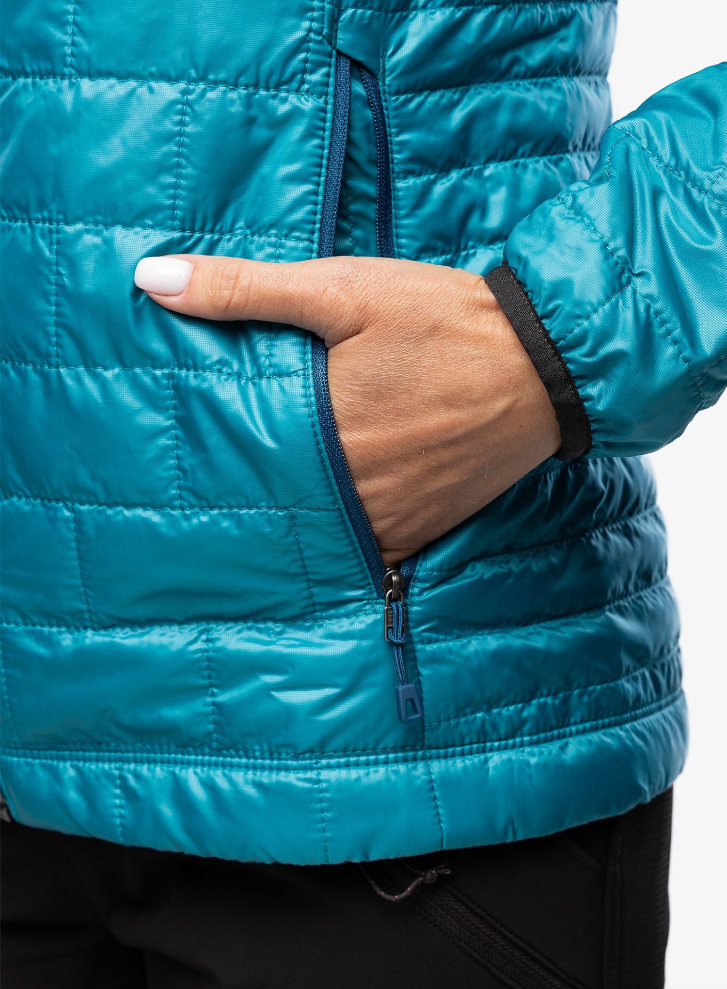 Ženska sintetična jakna Patagonia Nano Puff Jacket - belay blue