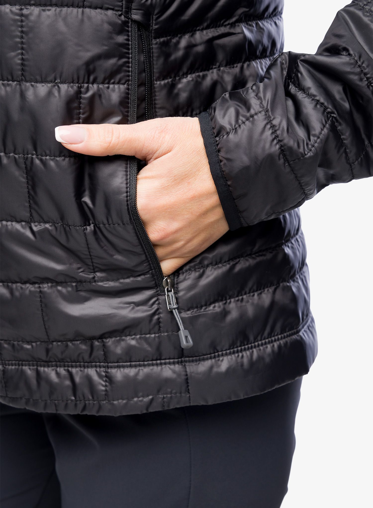 Ženska sintetična jakna Patagonia Nano Puff Jacket - black