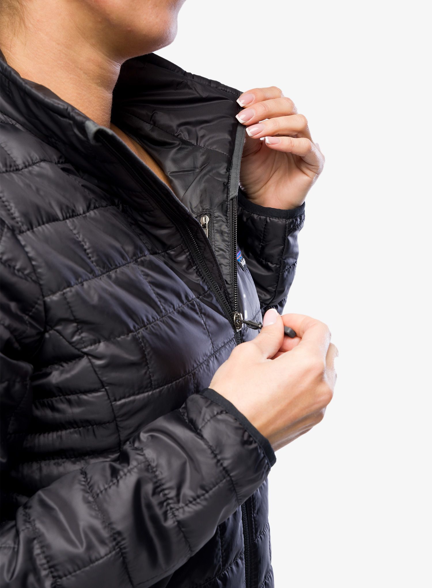 Ženska sintetična jakna Patagonia Nano Puff Jacket - black