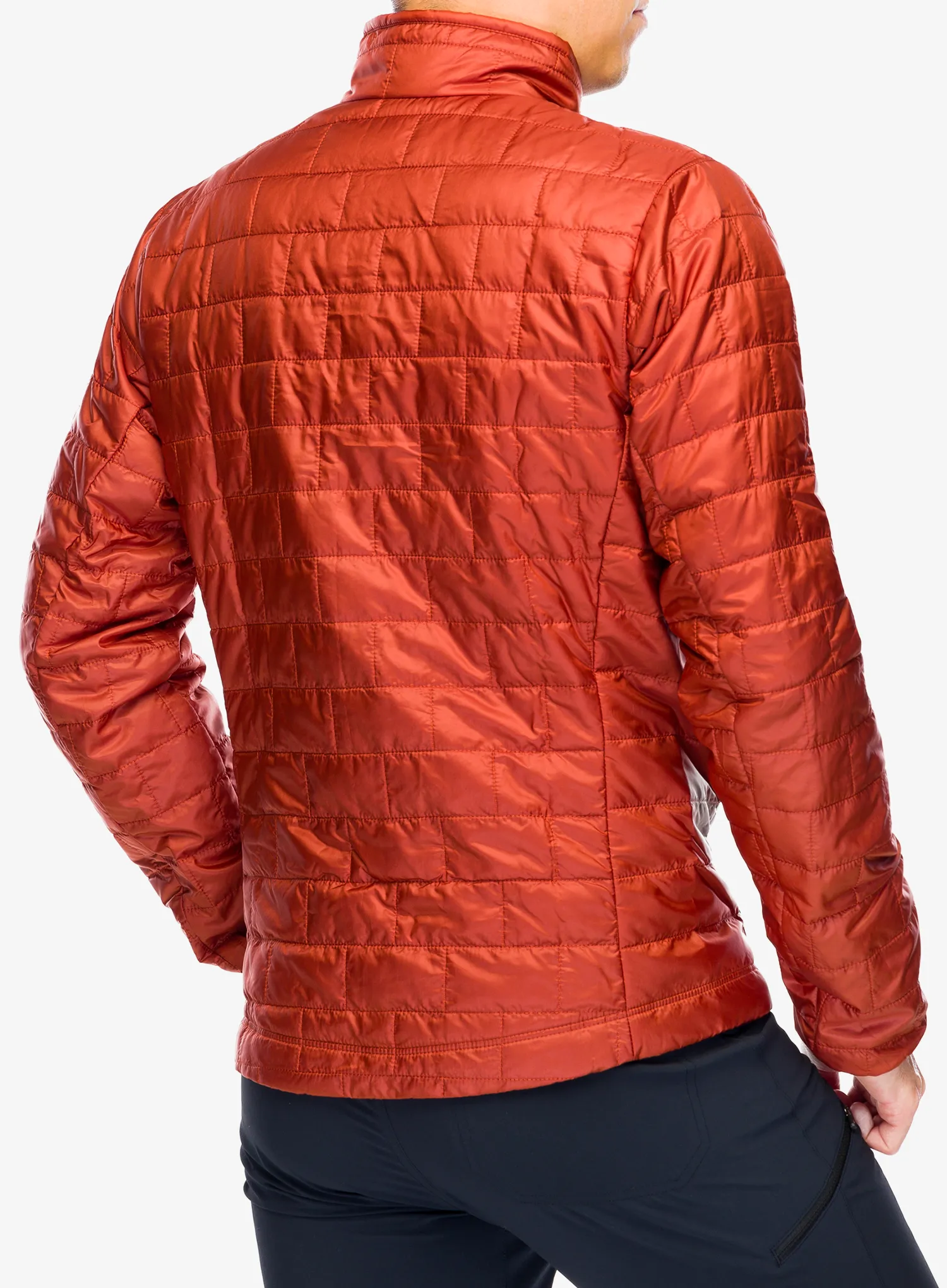 Sintetična jakna Patagonia Nano Puff Jacket - burnished red