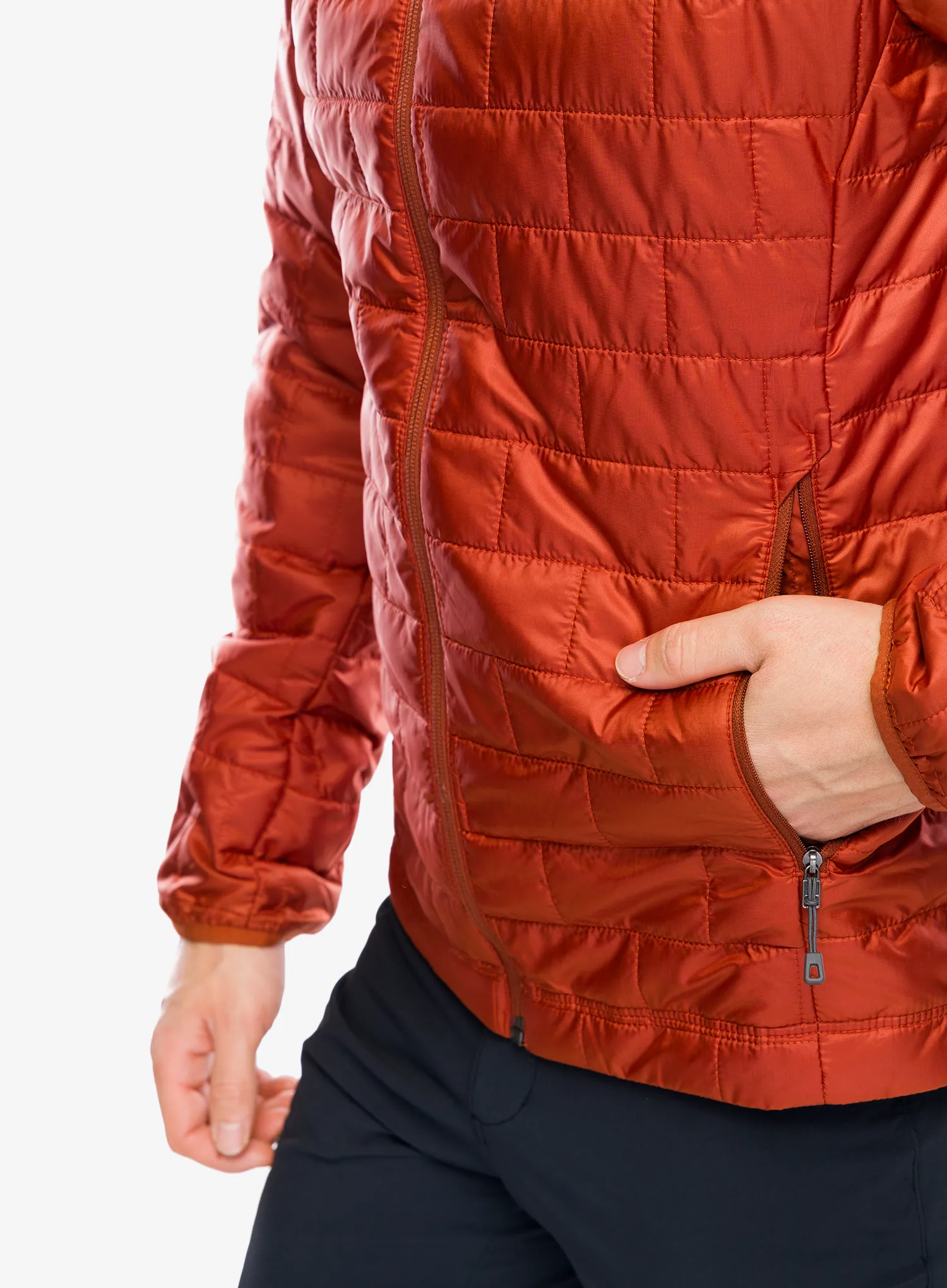 Sintetična jakna Patagonia Nano Puff Jacket - burnished red