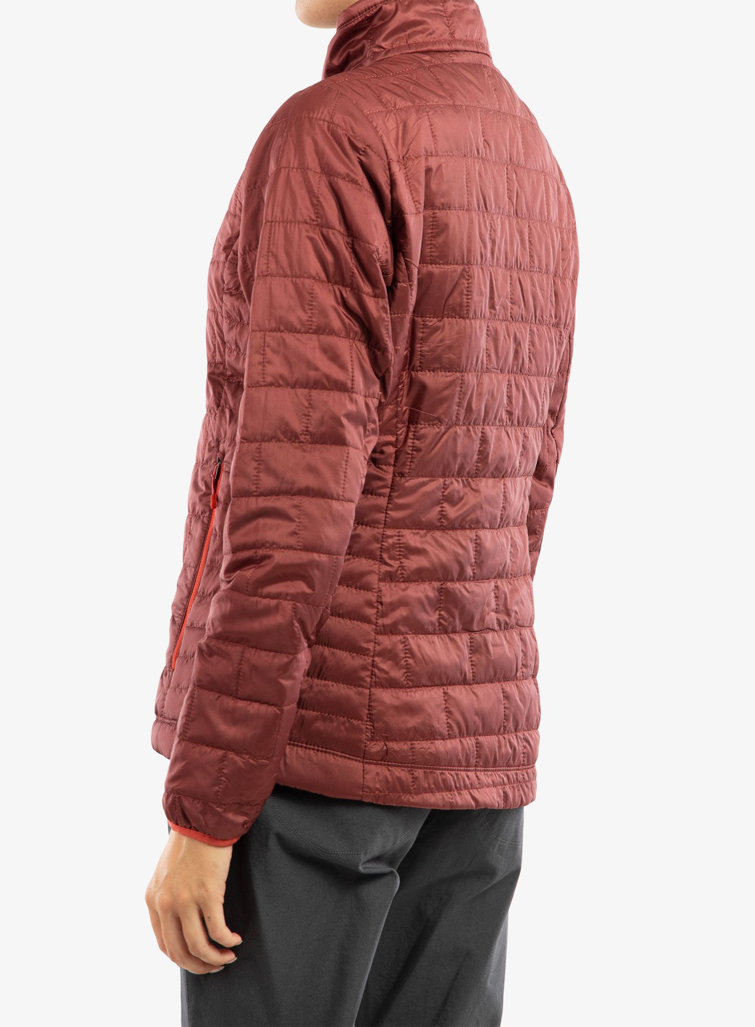 Ženska sintetična jakna Patagonia Nano Puff Jacket - sequoia red