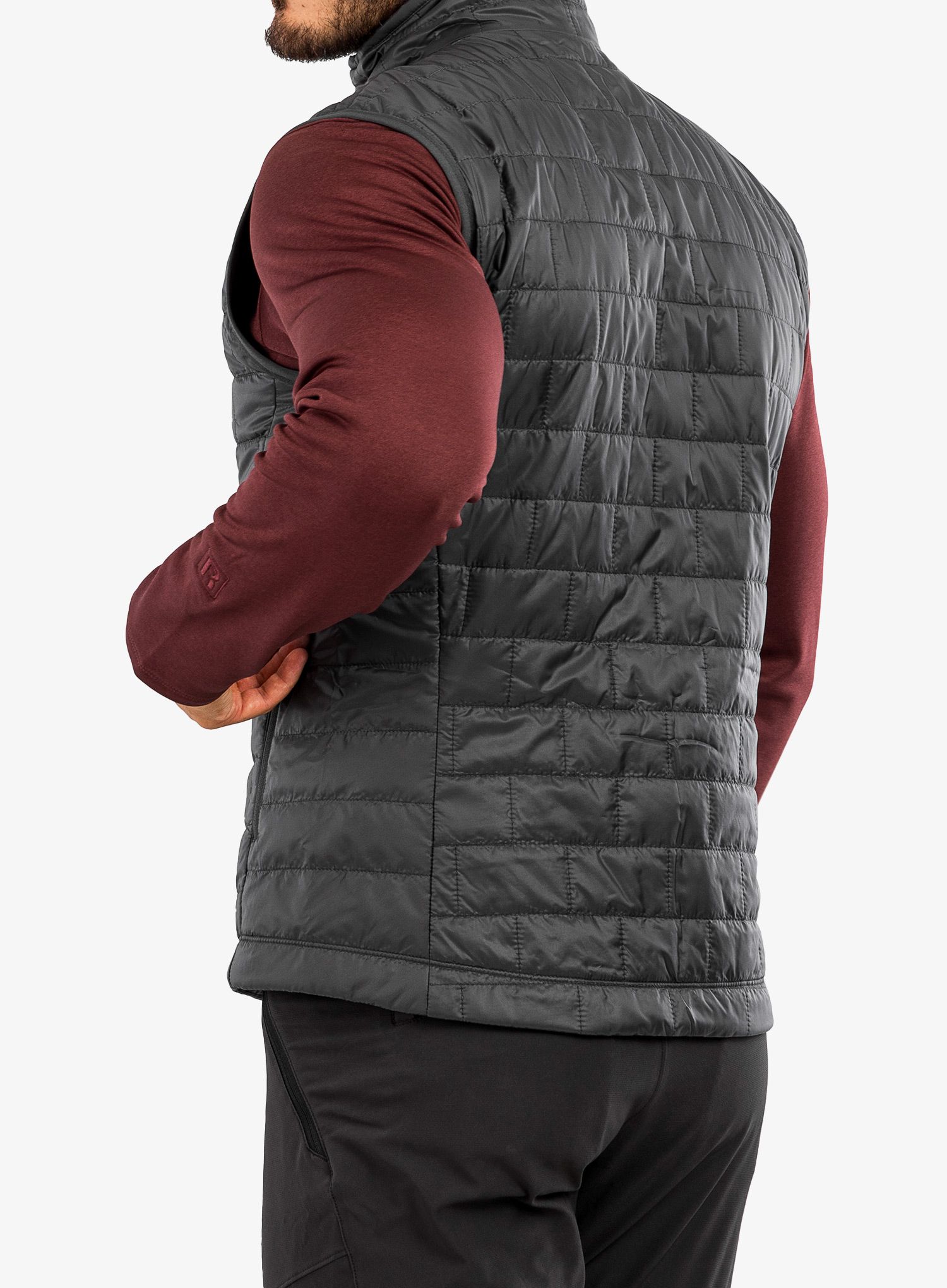 Moški brezrokavnik Patagonia Nano Puff Vest - forge grey