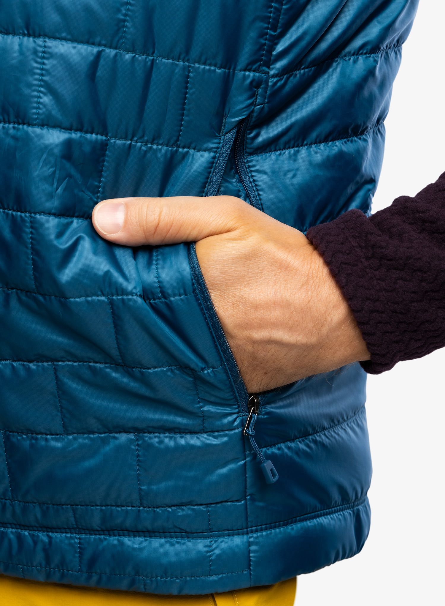 Moški brezrokavnik Patagonia Nano Puff Vest - lagom blue