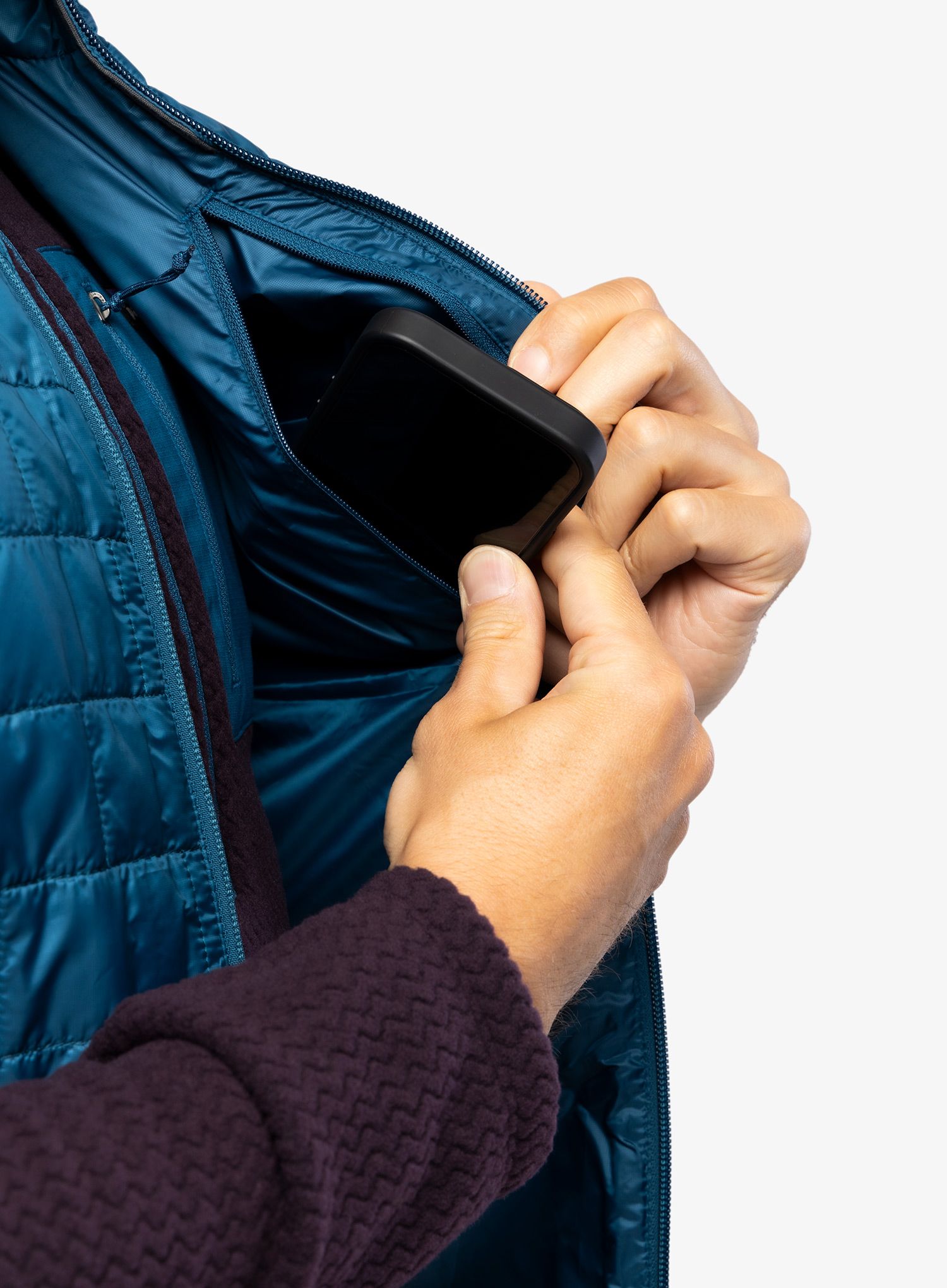 Moški brezrokavnik Patagonia Nano Puff Vest - lagom blue