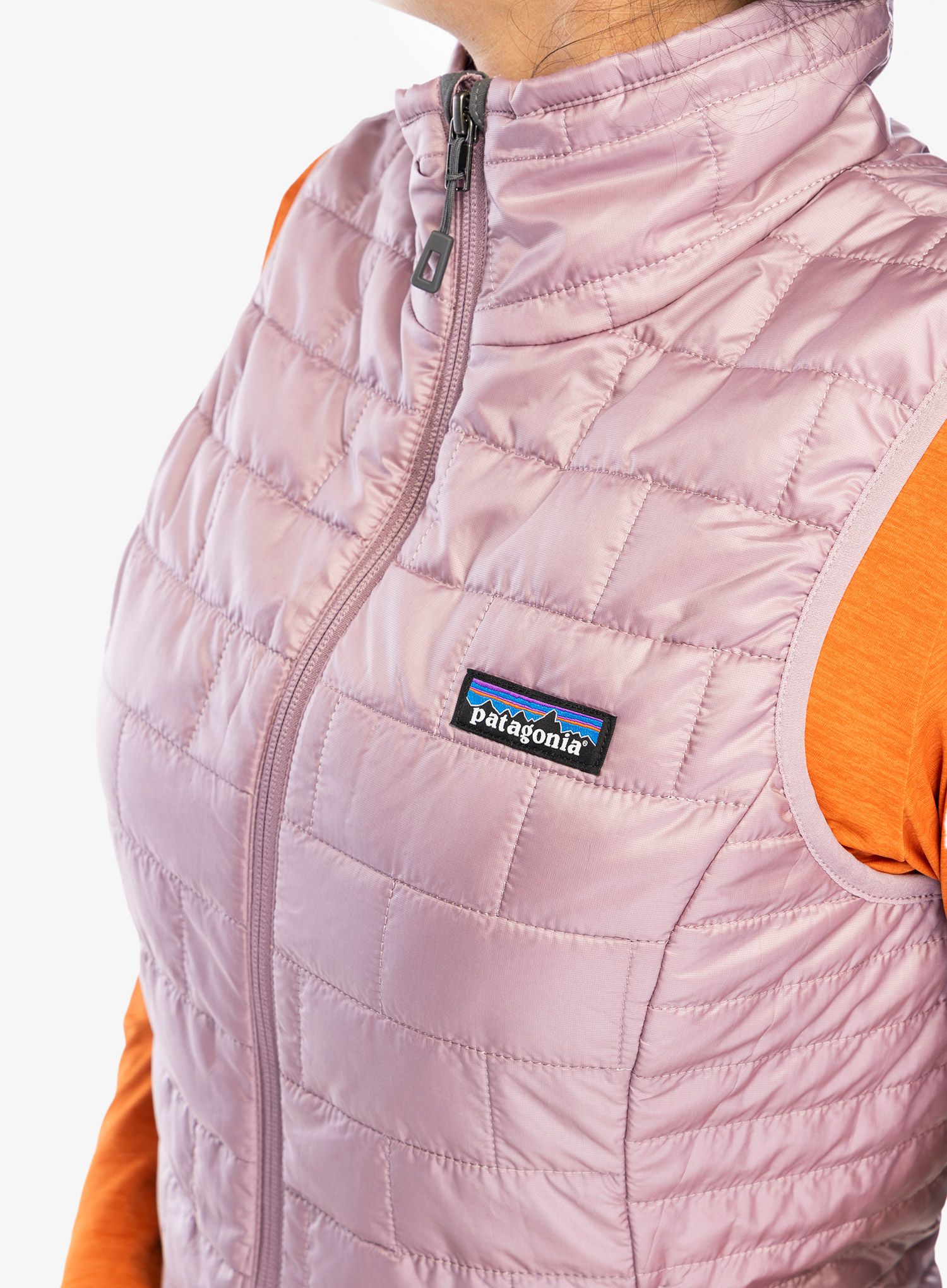 Ženski brezrokavnik Patagonia Nano Puff Vest - stormy mauve