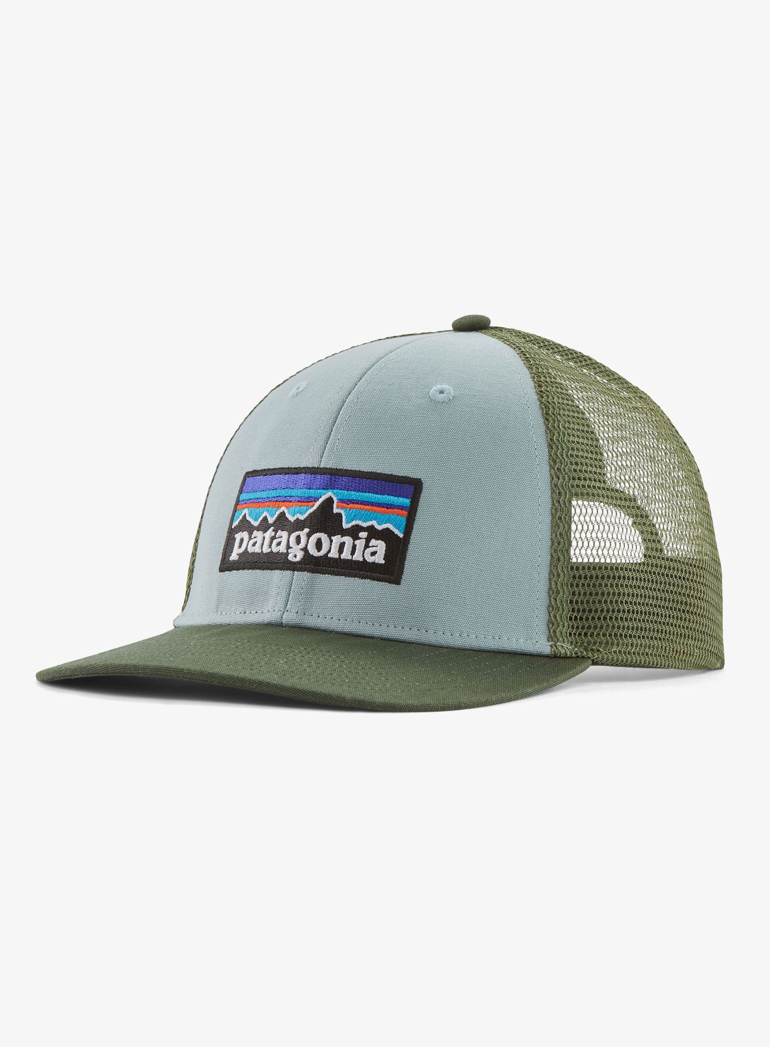 Kapa s šiltom Patagonia P-6 Logo LoPro Trucker Hat - thermal blue