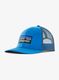 Kapa s šiltom Patagonia P-6 Logo LoPro Trucker Hat - vessel blue