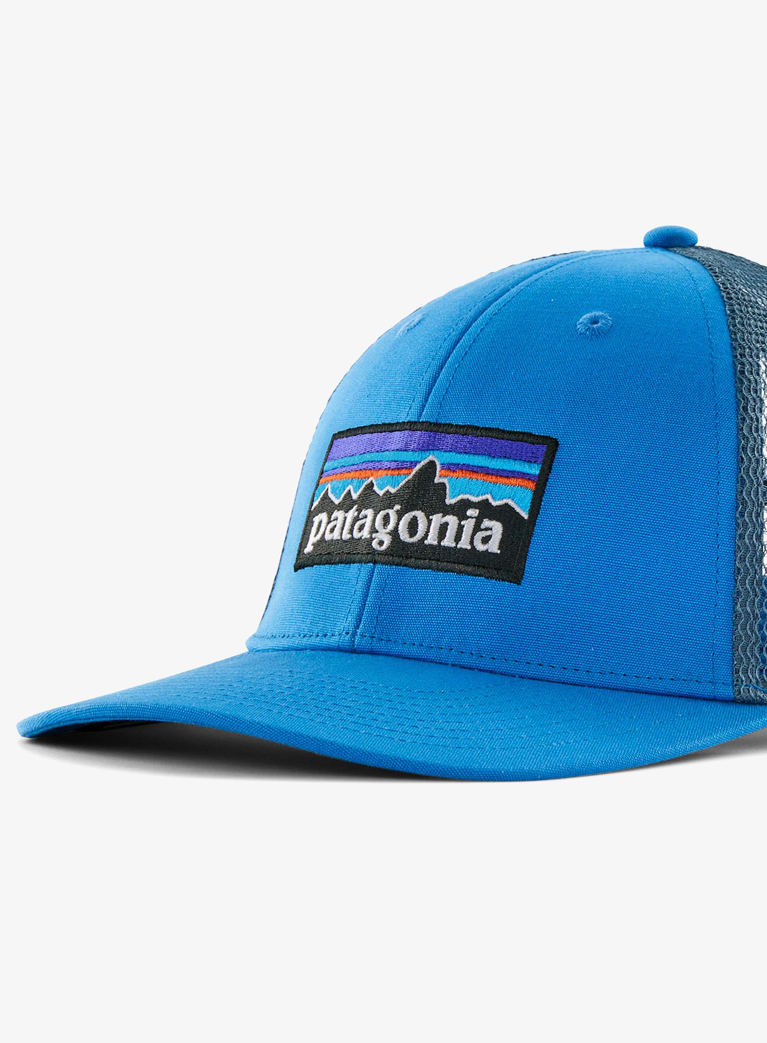 Kapa s šiltom Patagonia P-6 Logo LoPro Trucker Hat - vessel blue