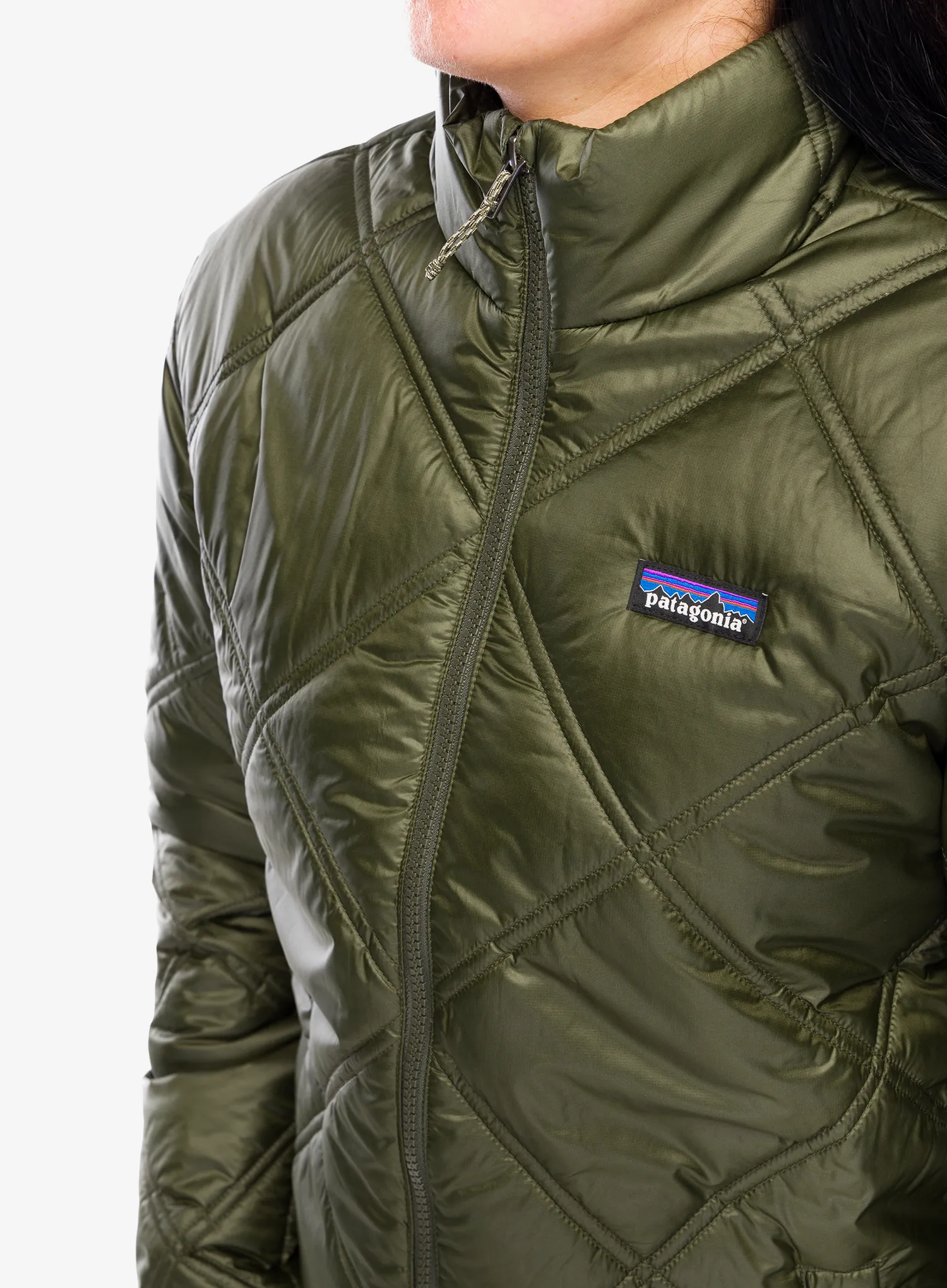 Ženski plašč Patagonia Pine Bank Insulated Parka - pine needle green