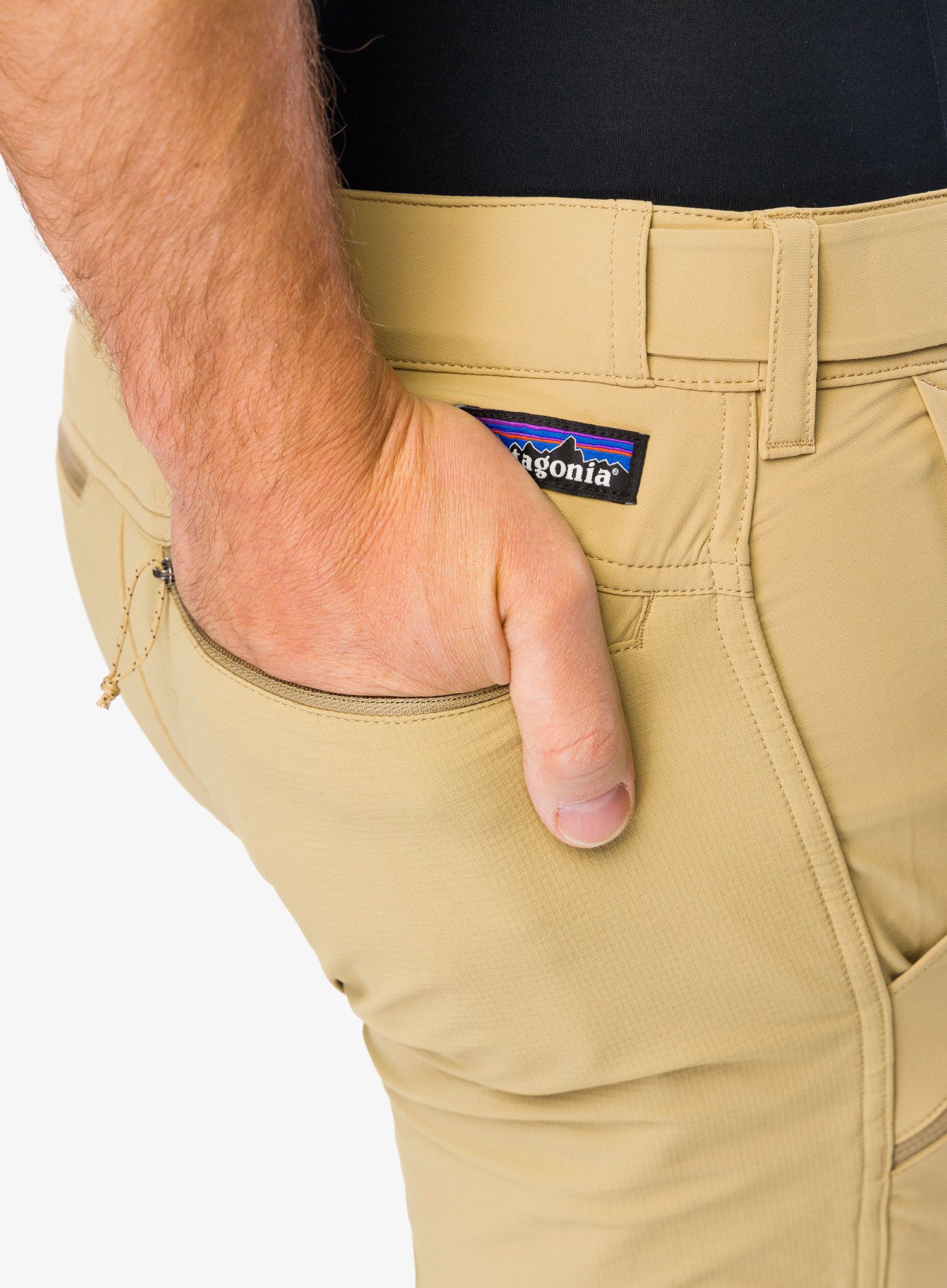 Pohodne hlače Patagonia Point Peak Trail Pants - Reg - classic tan
