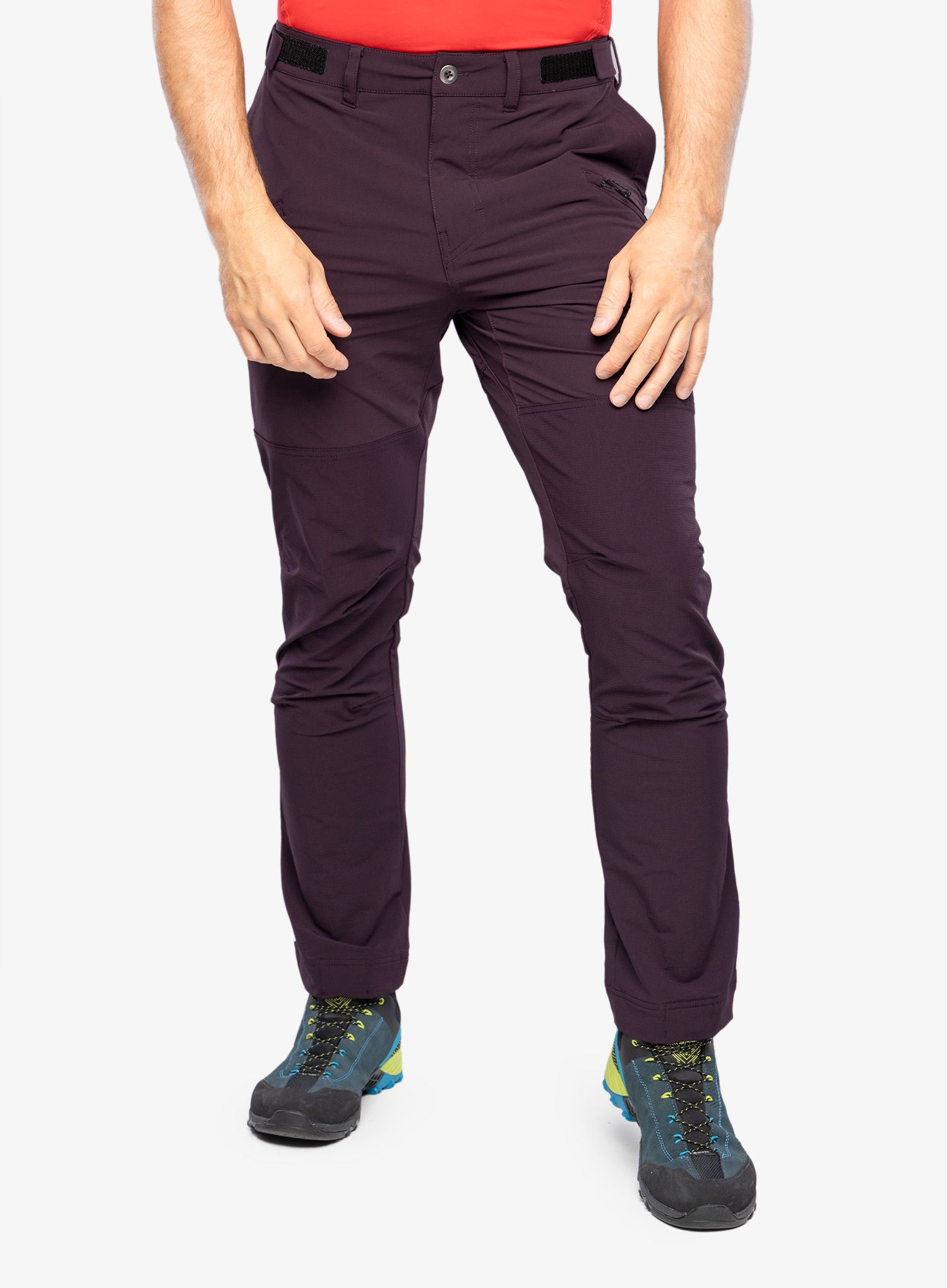 Moške pohodne hlače Patagonia Point Peak Trail Pants - Reg - obsidian plum