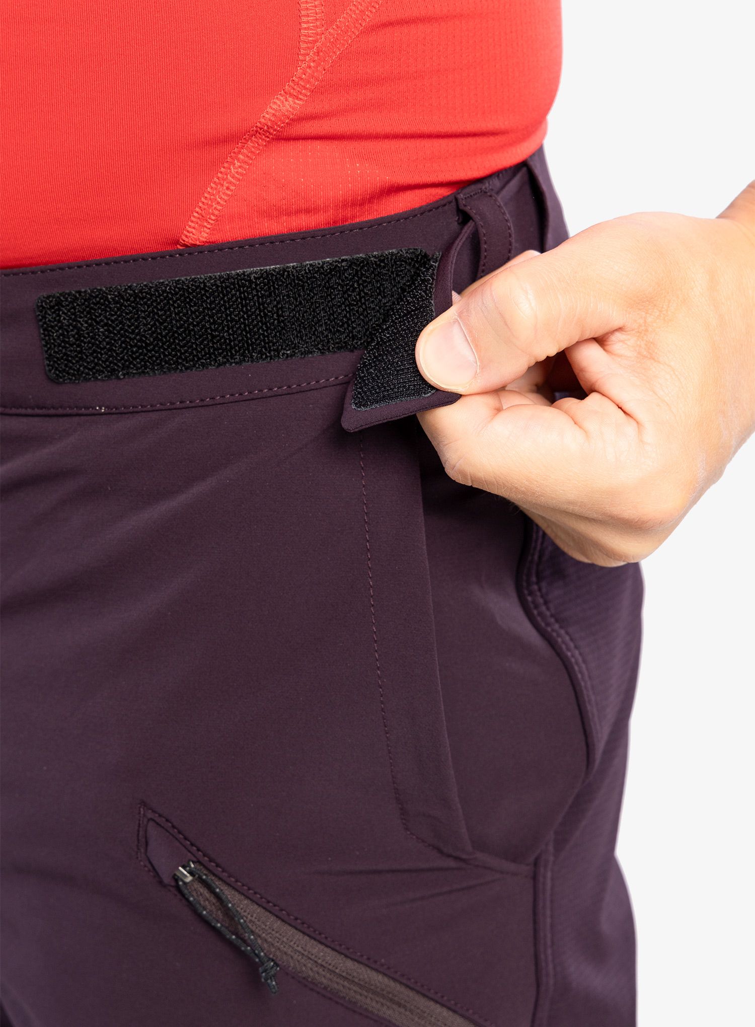 Moške pohodne hlače Patagonia Point Peak Trail Pants - Reg - obsidian plum