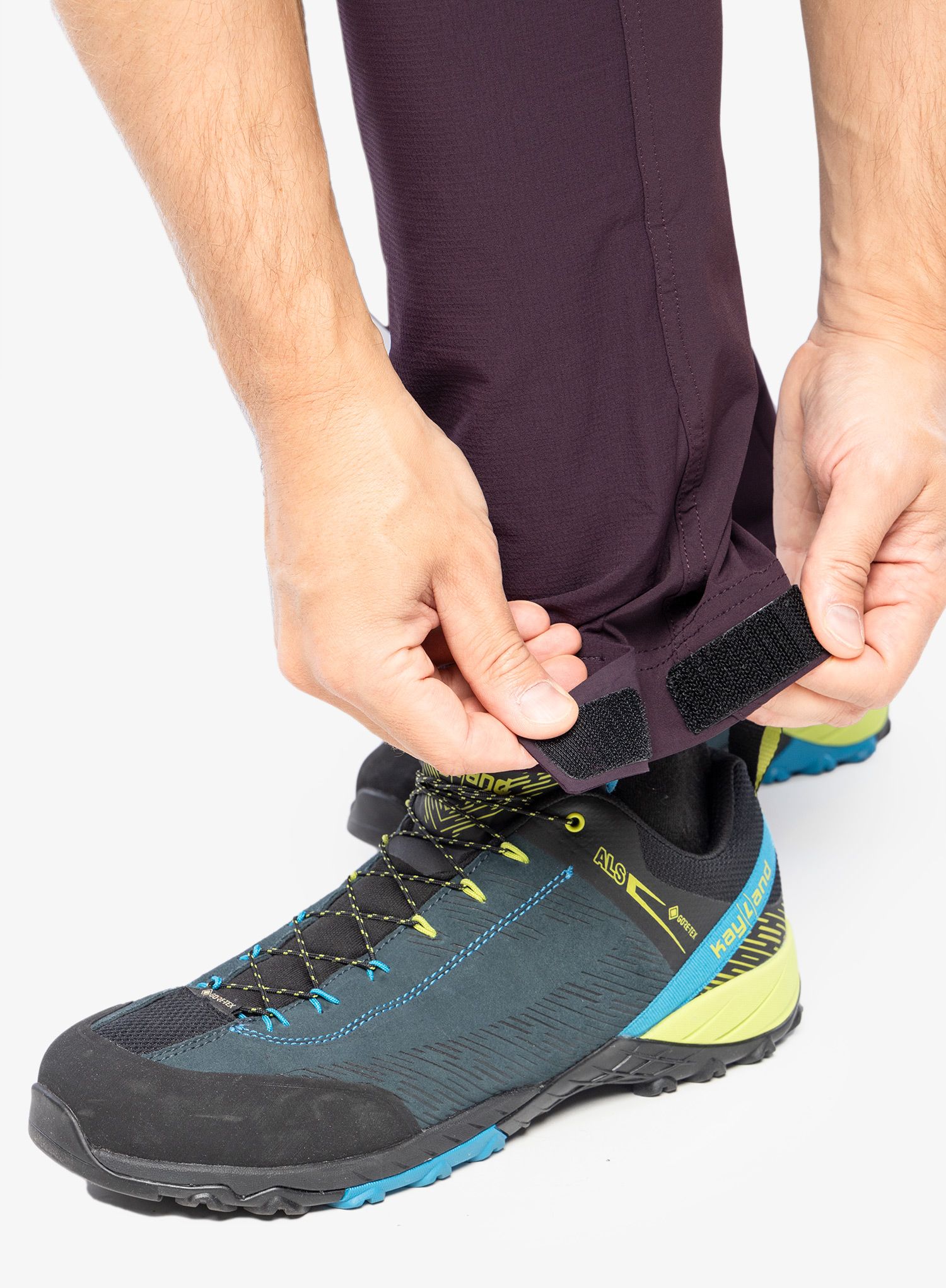Moške pohodne hlače Patagonia Point Peak Trail Pants - Reg - obsidian plum