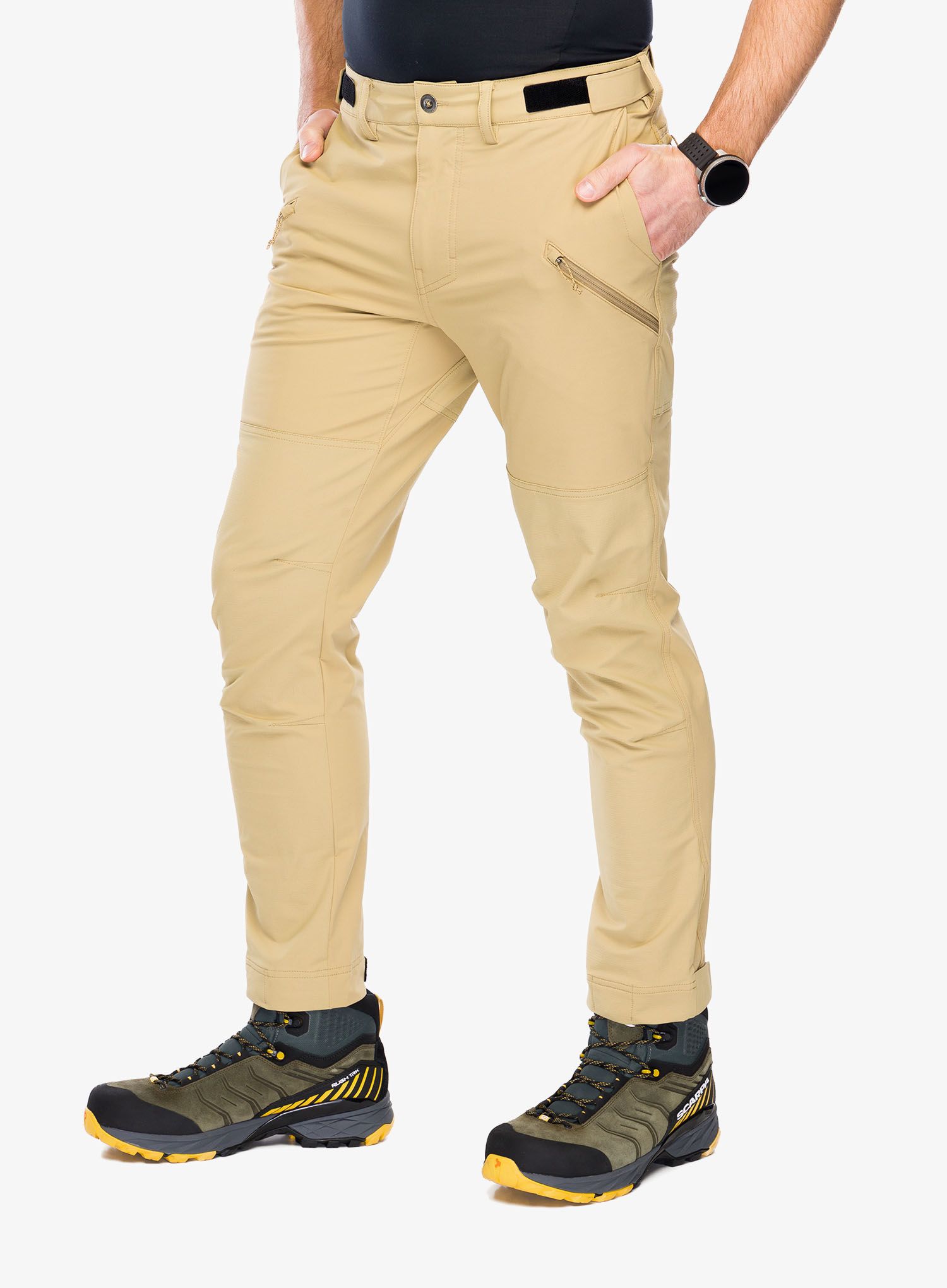 Pohodne hlače Patagonia Point Peak Trail Pants - Short - classic tan