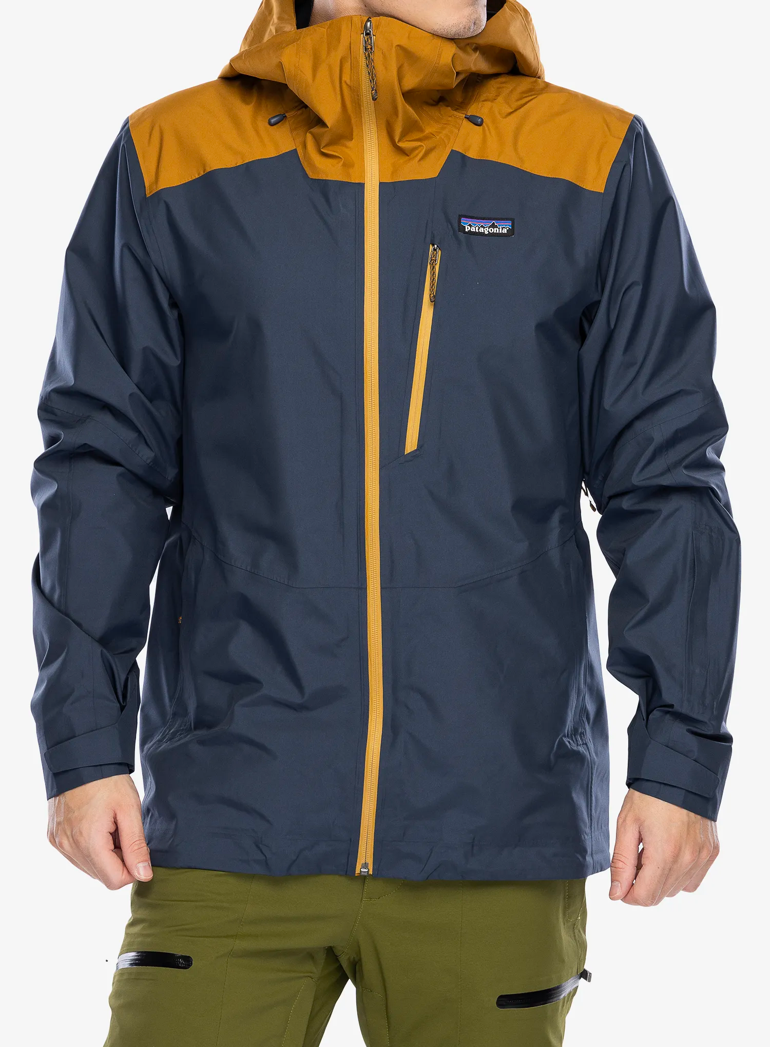 Smučarska jakna Patagonia Powder Town Jacket - smolder blue