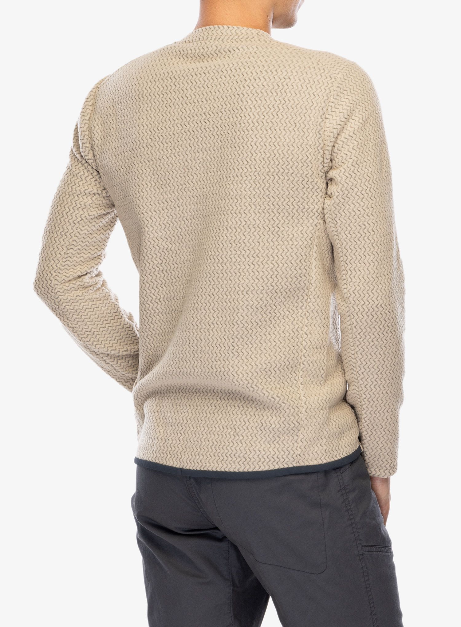 Puloverji brez kapuce Patagonia R1 Air Crew - oar tan