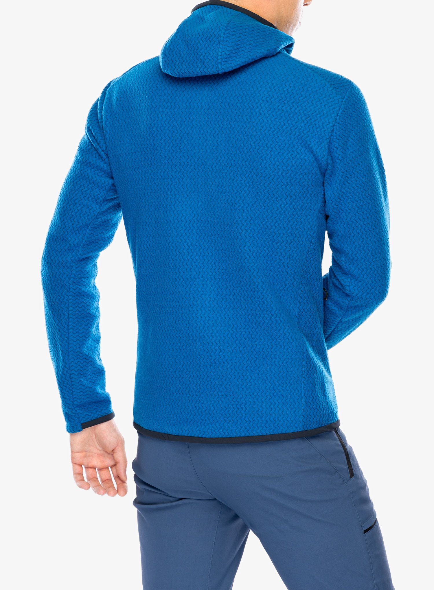 Jopica s kapuco Patagonia R1 Air Full-Zip Hoody - endles blue